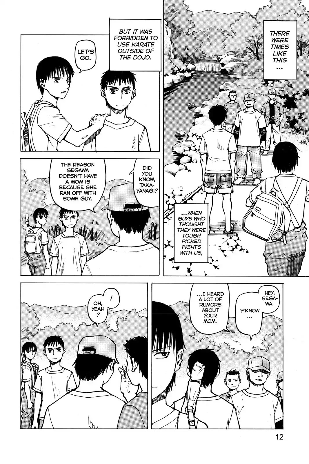 All-Rounder Meguru Chapter 1 page 12 - Chapter 1: Takashi Segawa