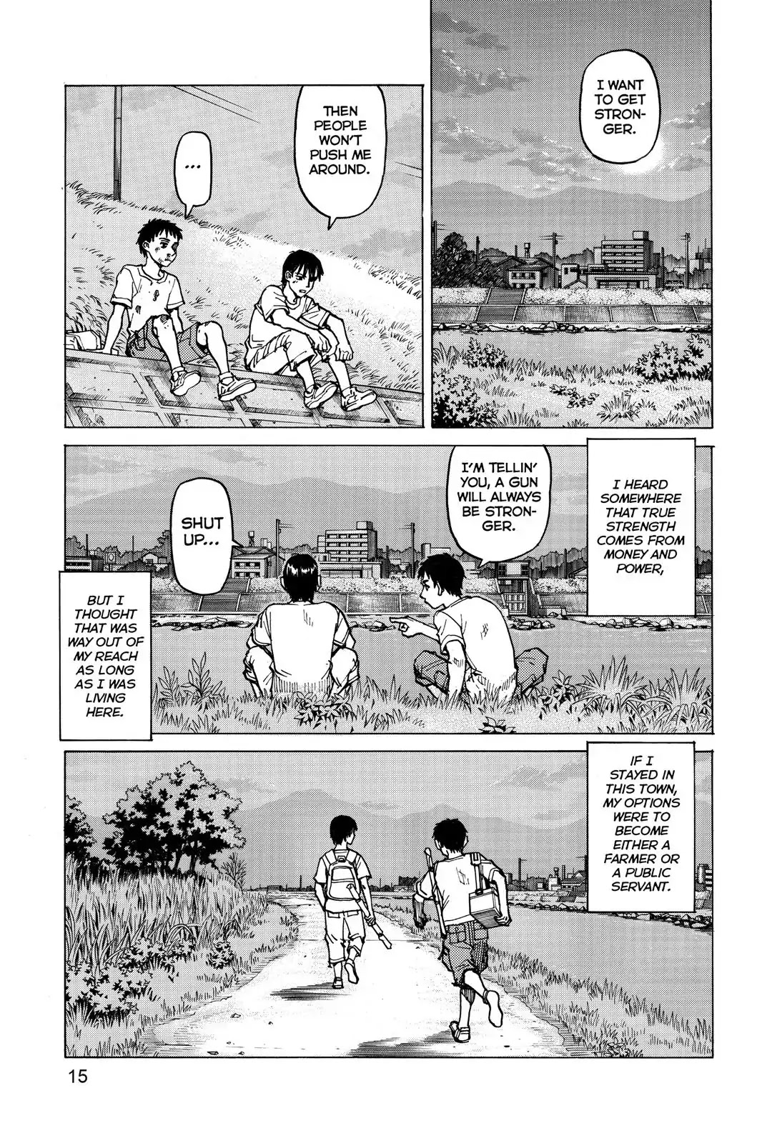 All-Rounder Meguru Chapter 1 page 15 - Chapter 1: Takashi Segawa