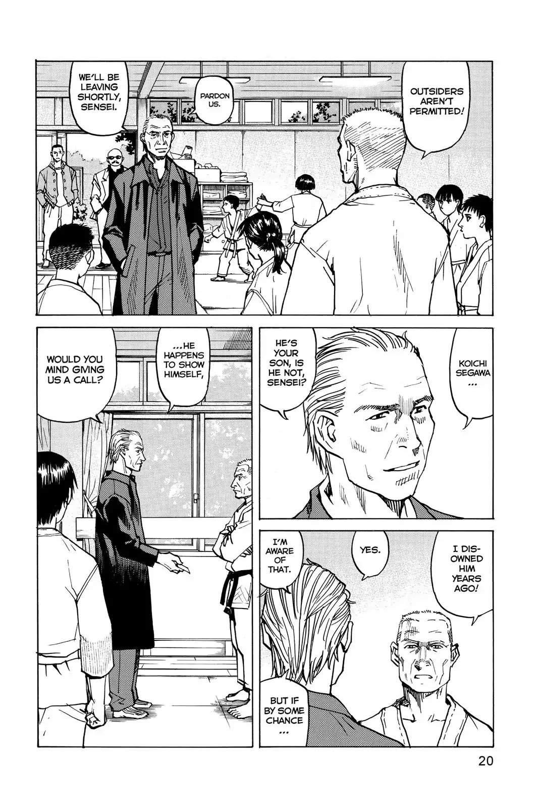 All-Rounder Meguru Chapter 1 page 20 - Chapter 1: Takashi Segawa