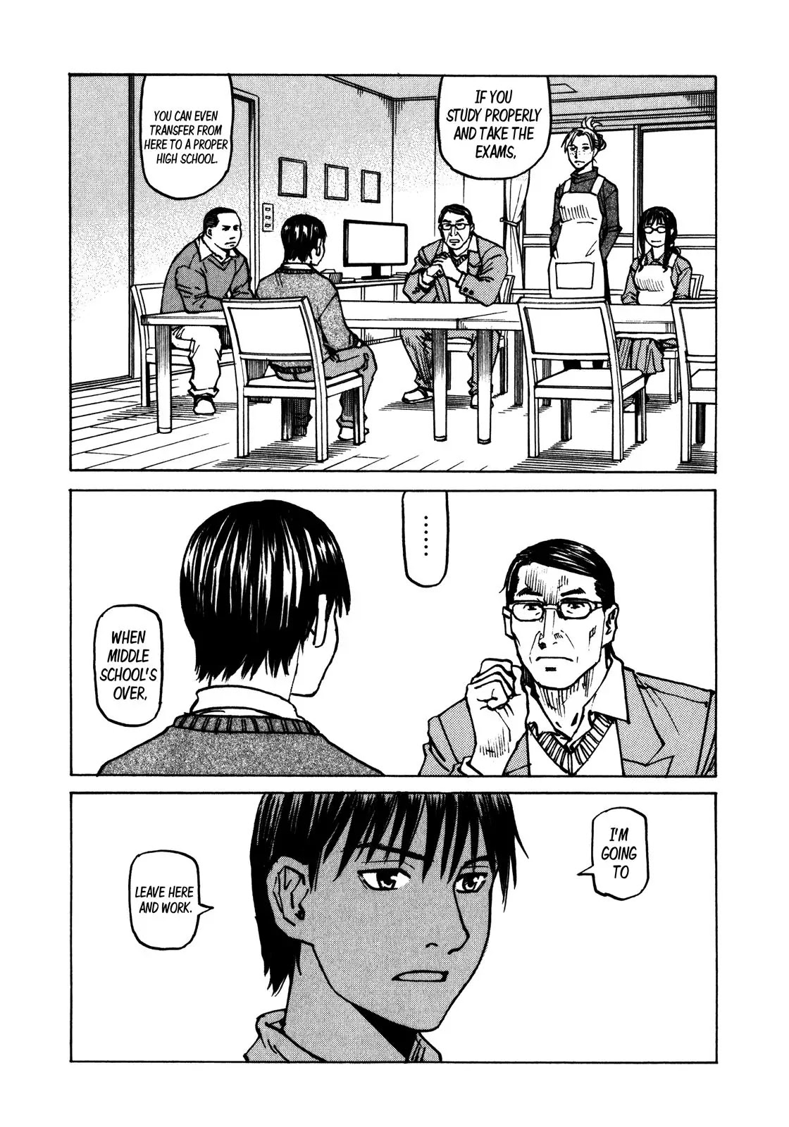 All-Rounder Meguru Chapter 100 page 21 - Chapter 100 : Four Years Ago, Snow Country