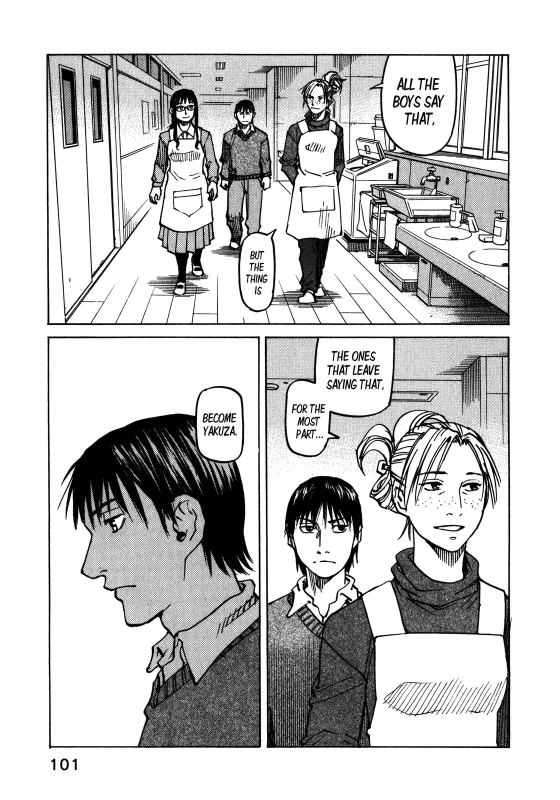 All-Rounder Meguru Chapter 100 page 22 - Chapter 100 : Four Years Ago, Snow Country
