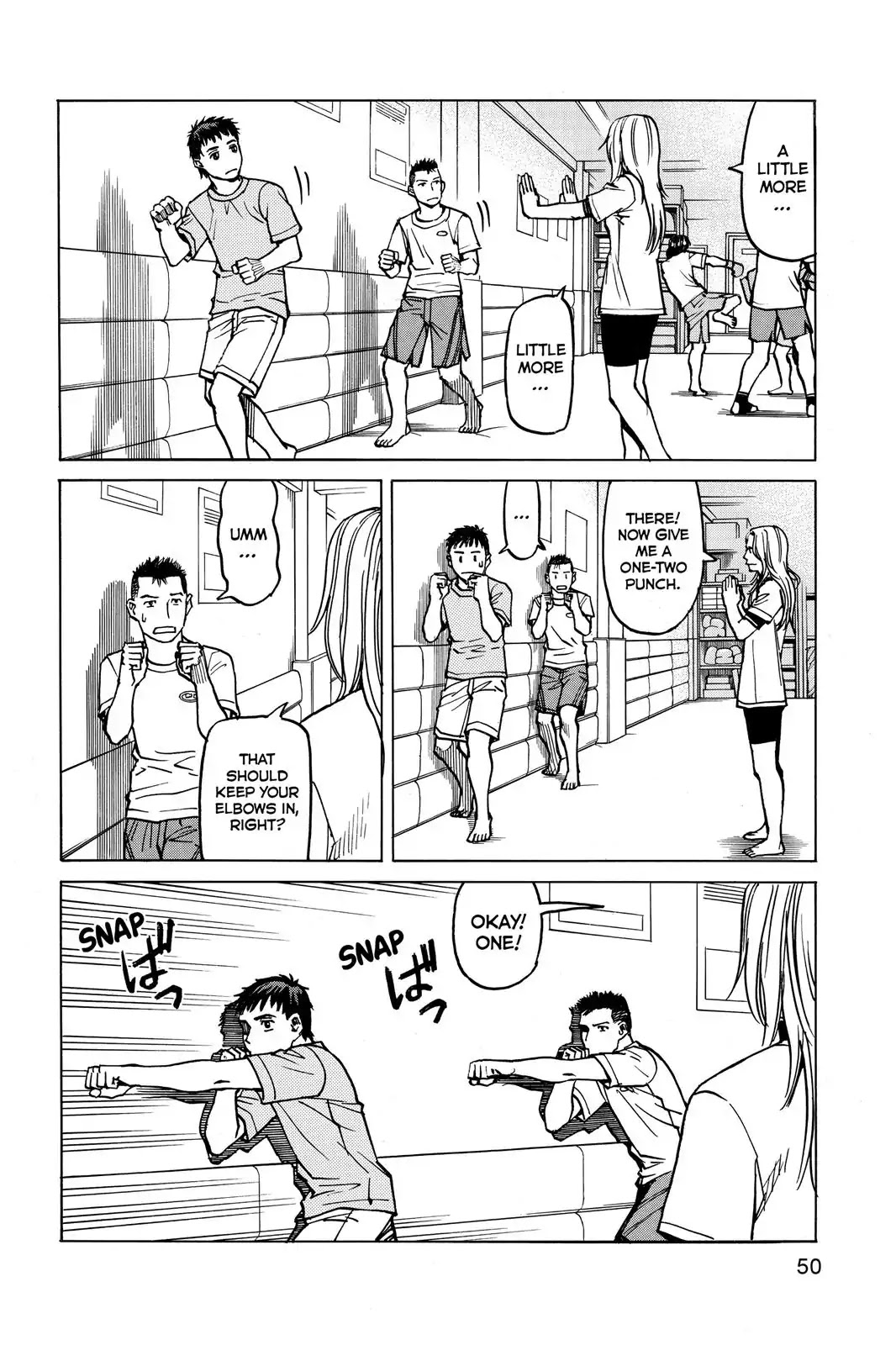 All-Rounder Meguru Chapter 11 page 10 - Chapter 11: The "Strikes" Of "Strikes", Throws, And Submissions (Part 2)