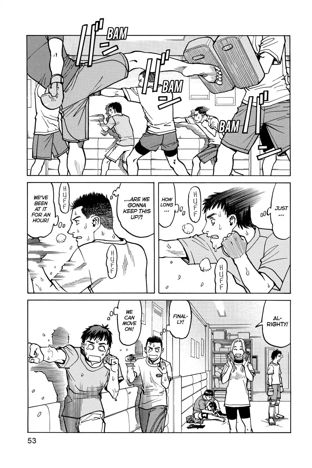 All-Rounder Meguru Chapter 11 page 13 - Chapter 11: The "Strikes" Of "Strikes", Throws, And Submissions (Part 2)