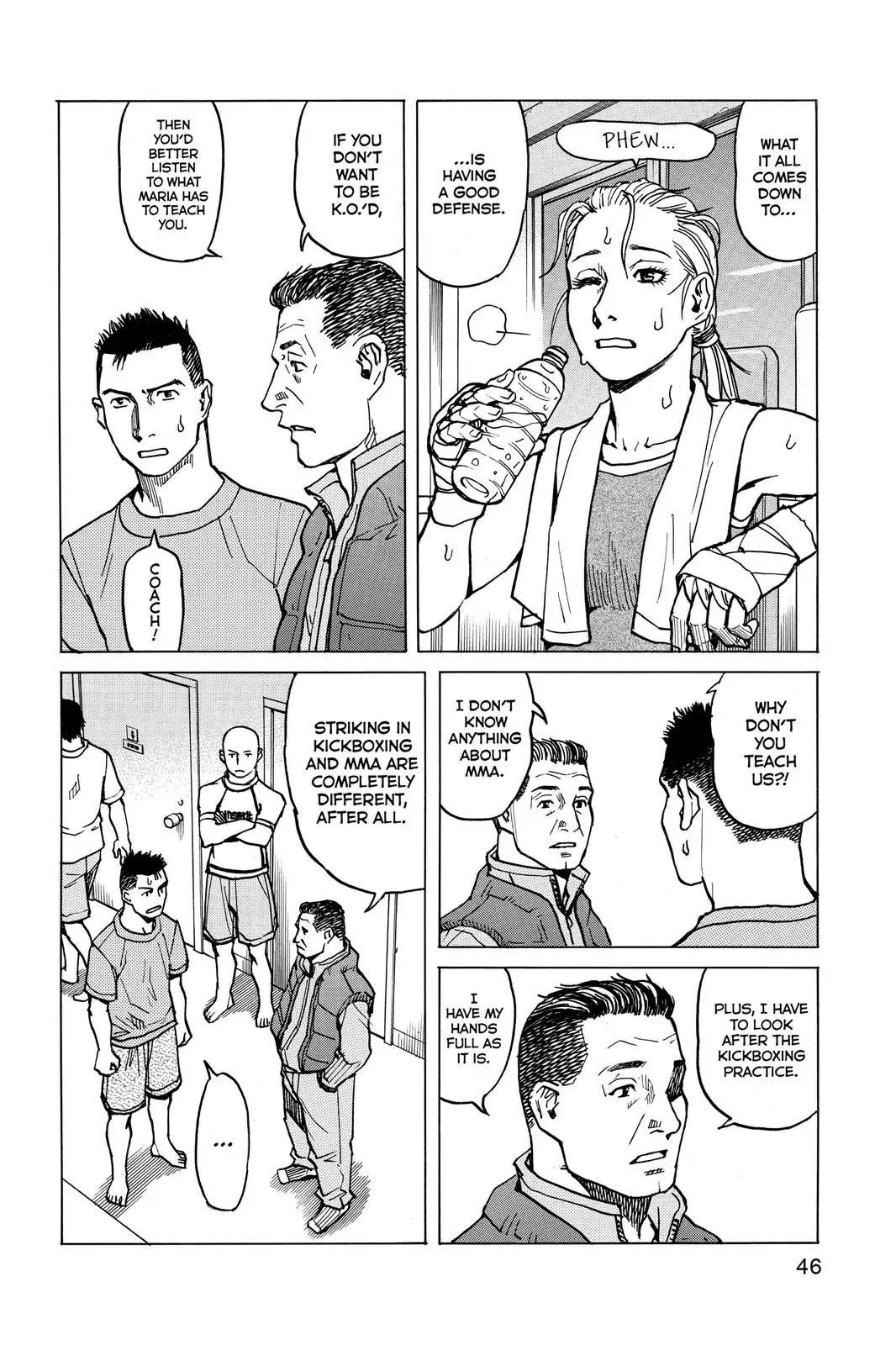 All-Rounder Meguru Chapter 11 page 6 - Chapter 11: The "Strikes" Of "Strikes", Throws, And Submissions (Part 2)
