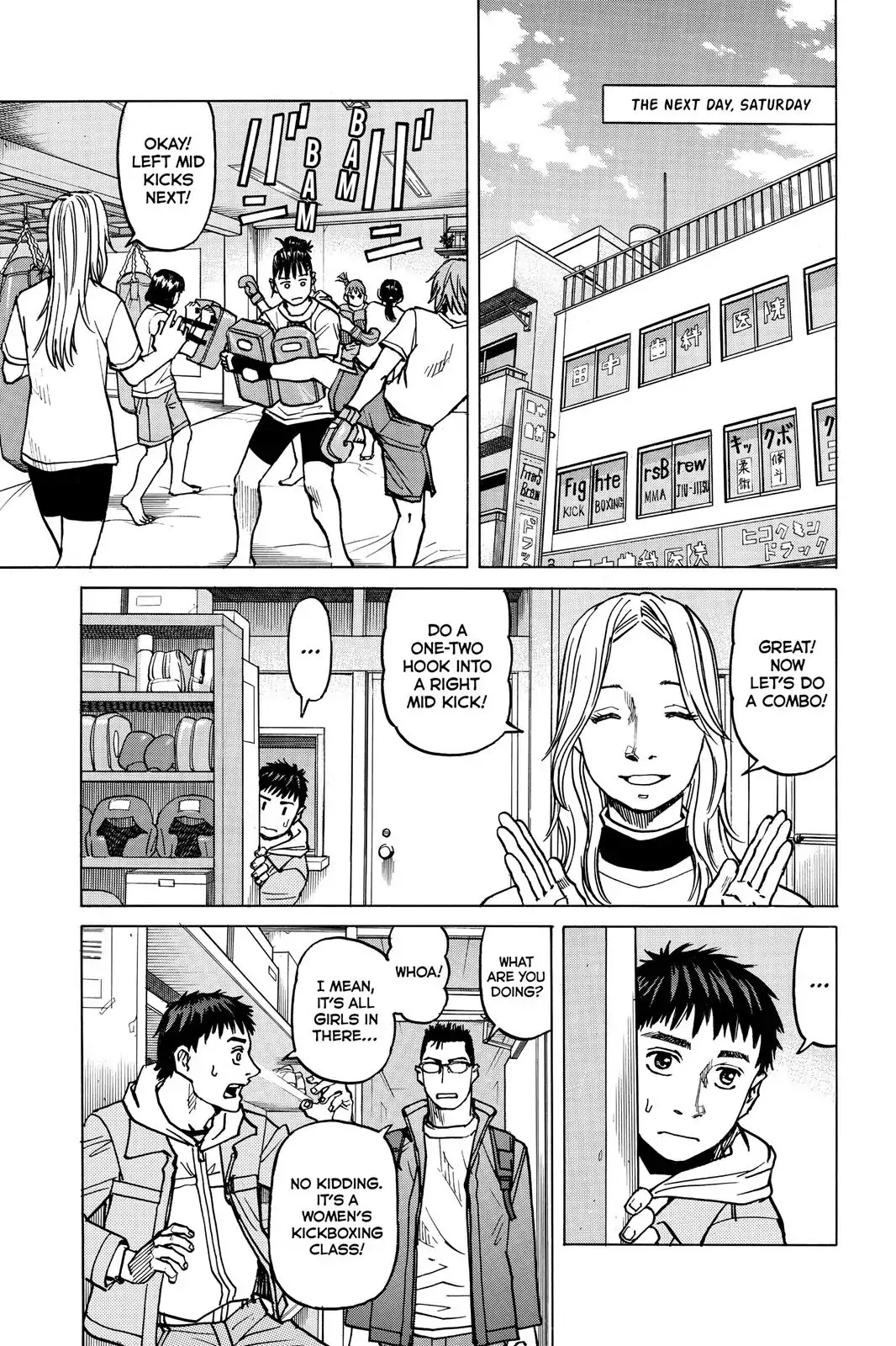 All-Rounder Meguru Chapter 11 page 7 - Chapter 11: The "Strikes" Of "Strikes", Throws, And Submissions (Part 2)