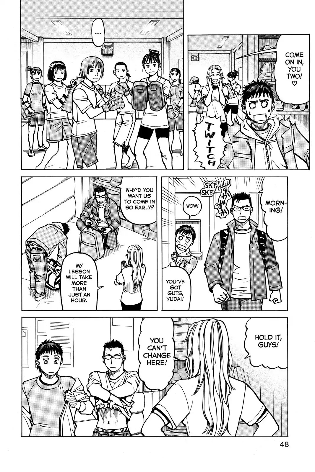 All-Rounder Meguru Chapter 11 page 8 - Chapter 11: The "Strikes" Of "Strikes", Throws, And Submissions (Part 2)