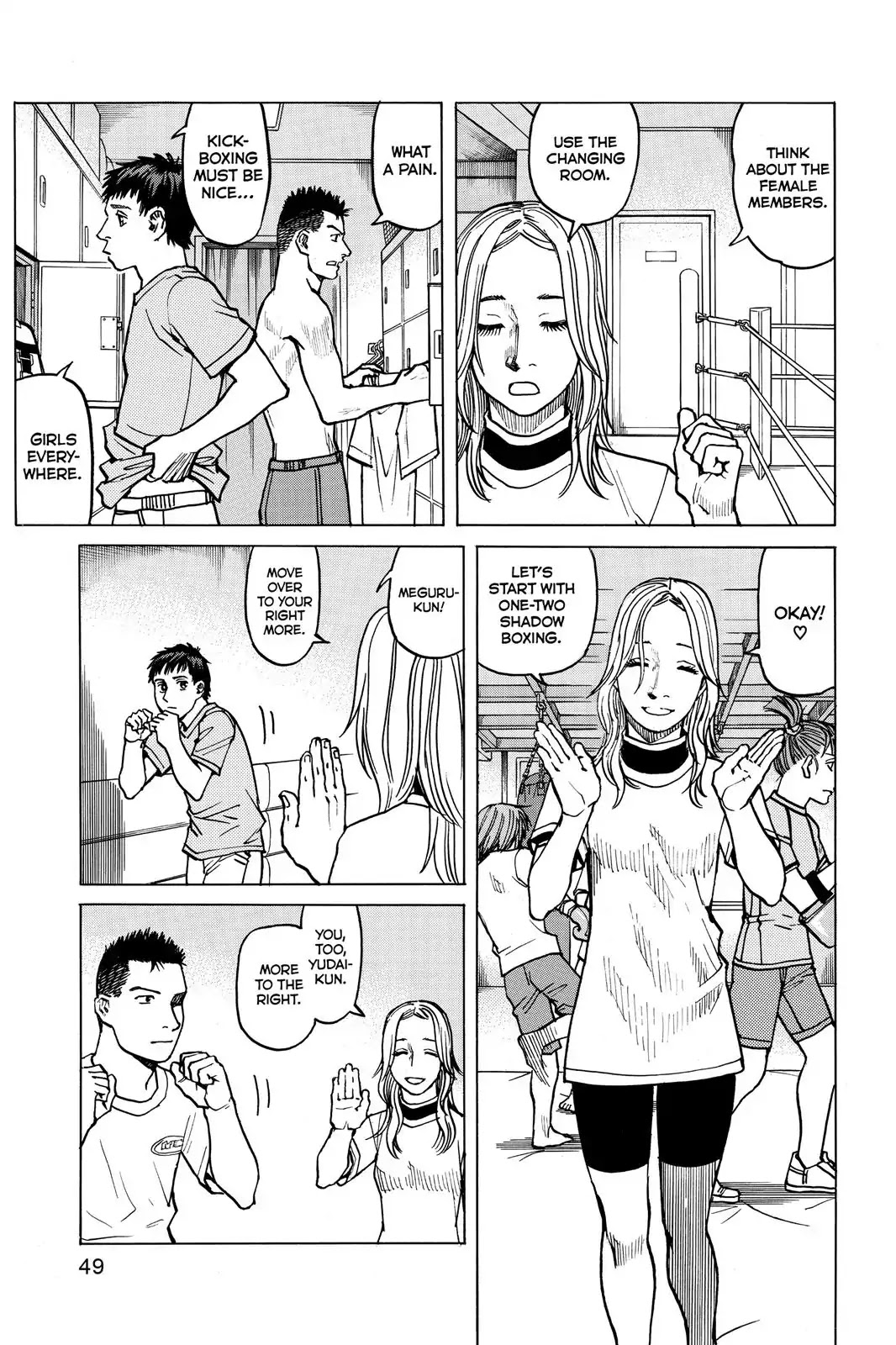 All-Rounder Meguru Chapter 11 page 9 - Chapter 11: The "Strikes" Of "Strikes", Throws, And Submissions (Part 2)