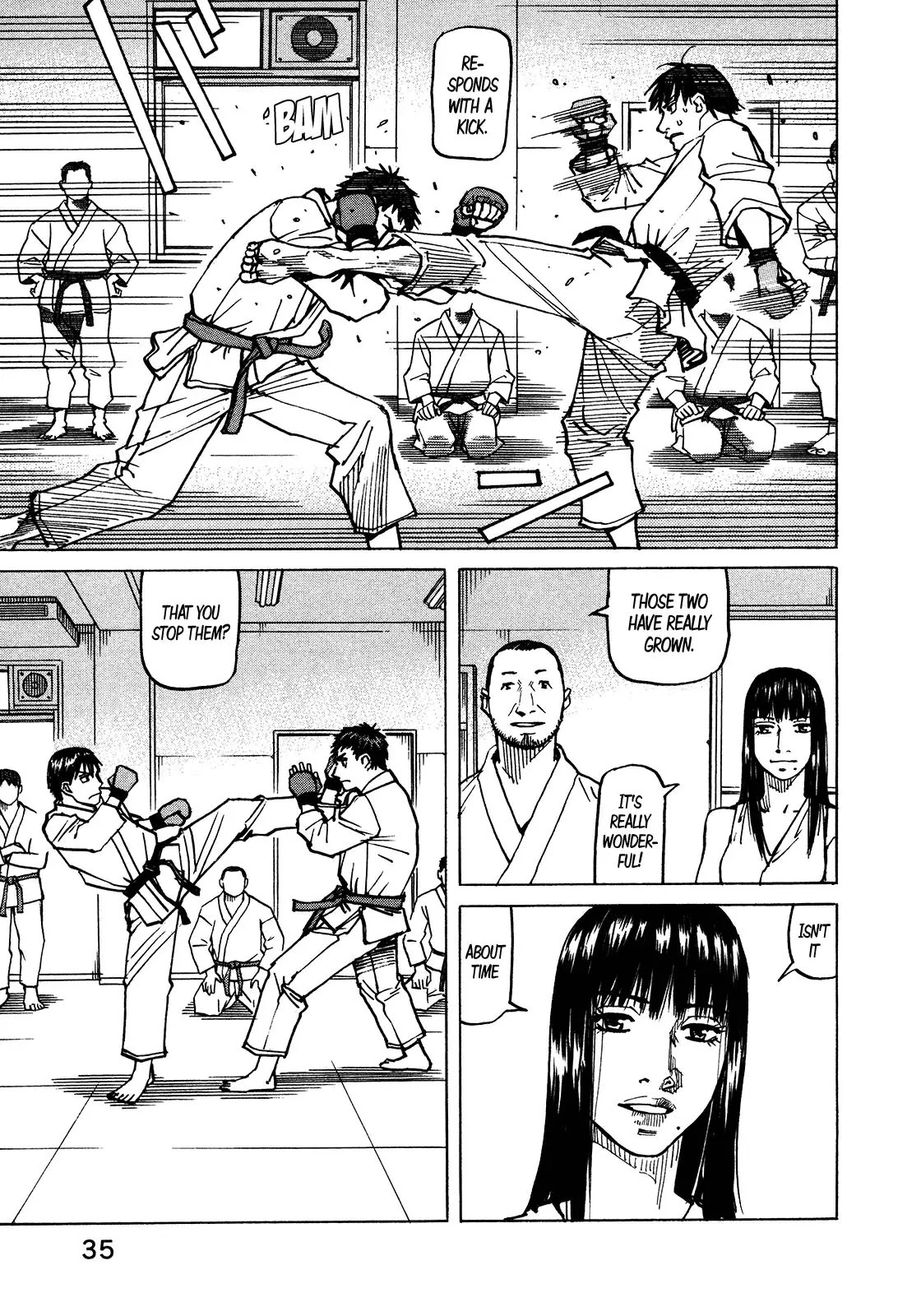 All-Rounder Meguru Chapter 115 page 16 - Chapter 115: Final 'Kumite'