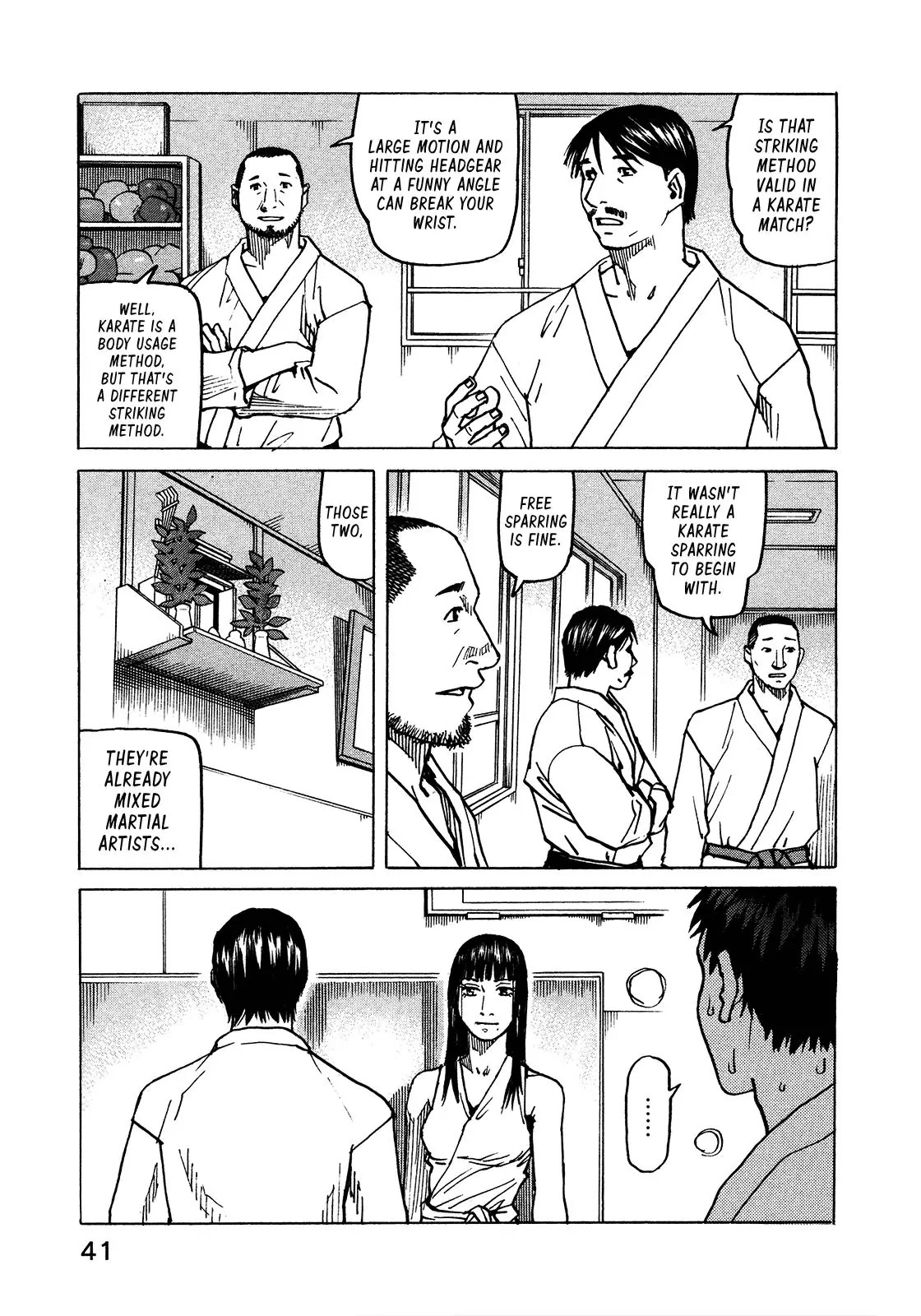 All-Rounder Meguru Chapter 115 page 22 - Chapter 115: Final 'Kumite'