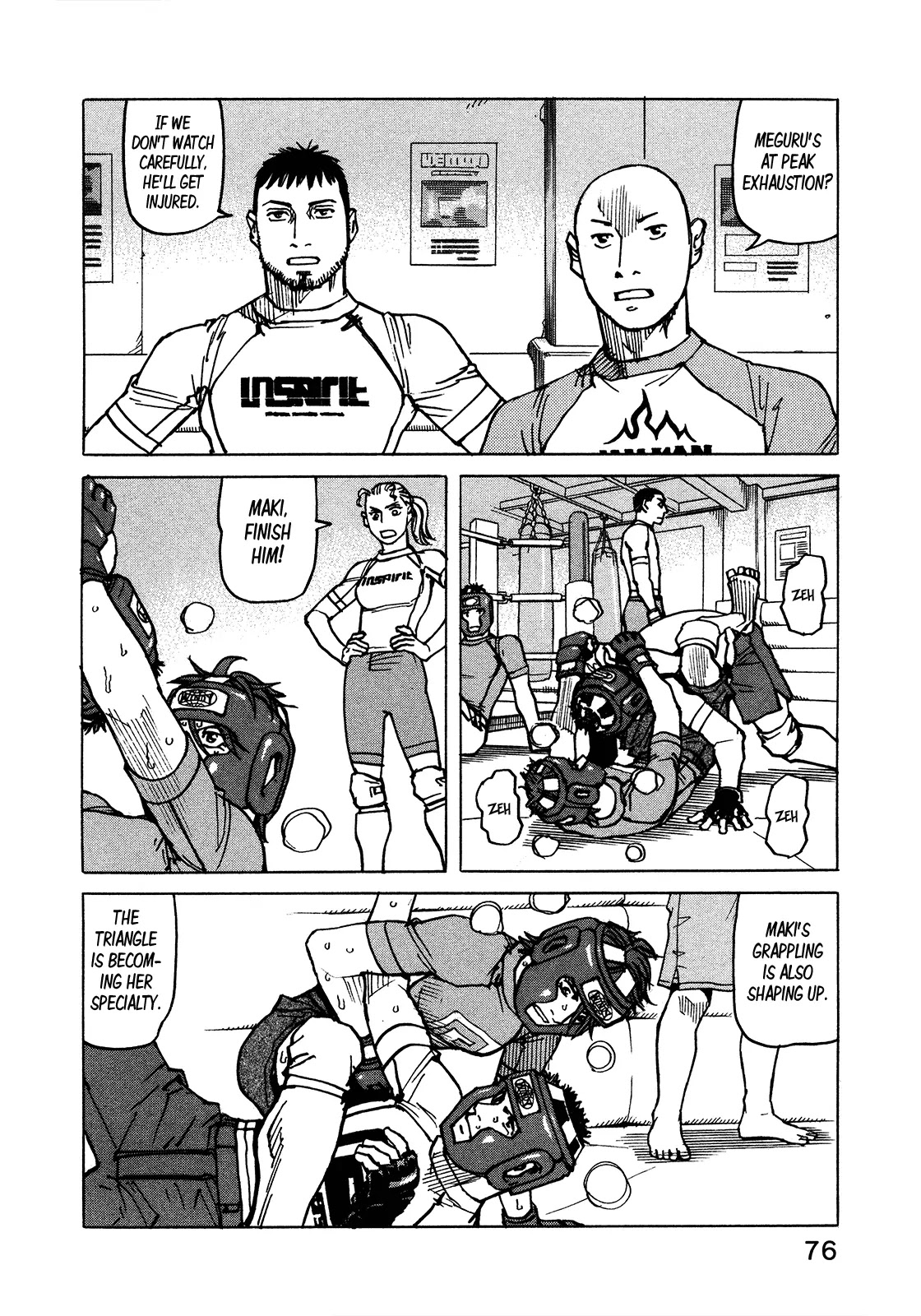 All-Rounder Meguru Chapter 117 page 15 - Chapter 117: Girl Power Ora! Ora! High
