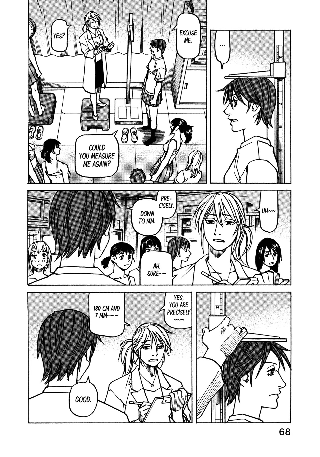 All-Rounder Meguru Chapter 117 page 7 - Chapter 117: Girl Power Ora! Ora! High
