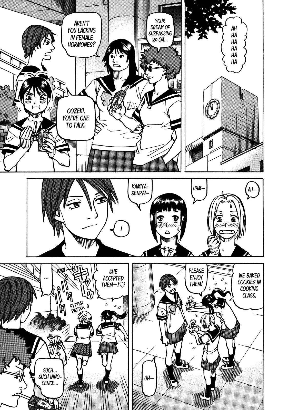All-Rounder Meguru Chapter 117 page 8 - Chapter 117: Girl Power Ora! Ora! High