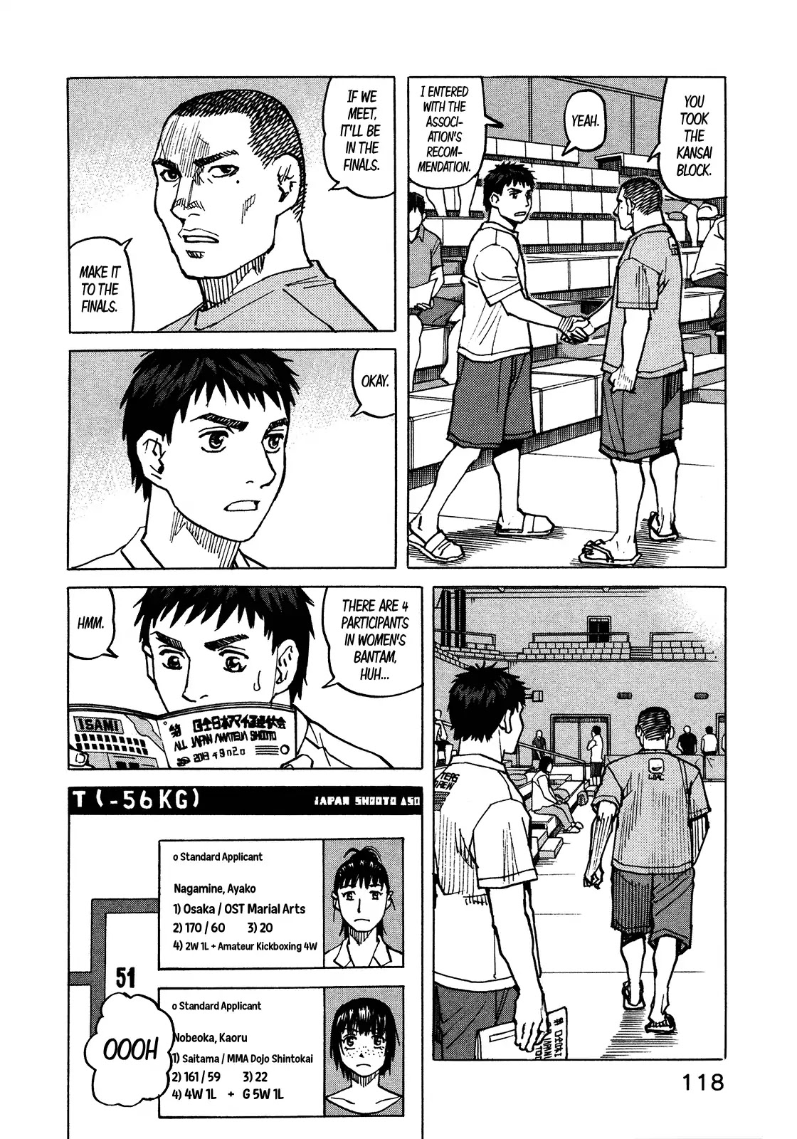 All-Rounder Meguru Chapter 119 page 14 - Chapter 119: All Japan Championship Opening