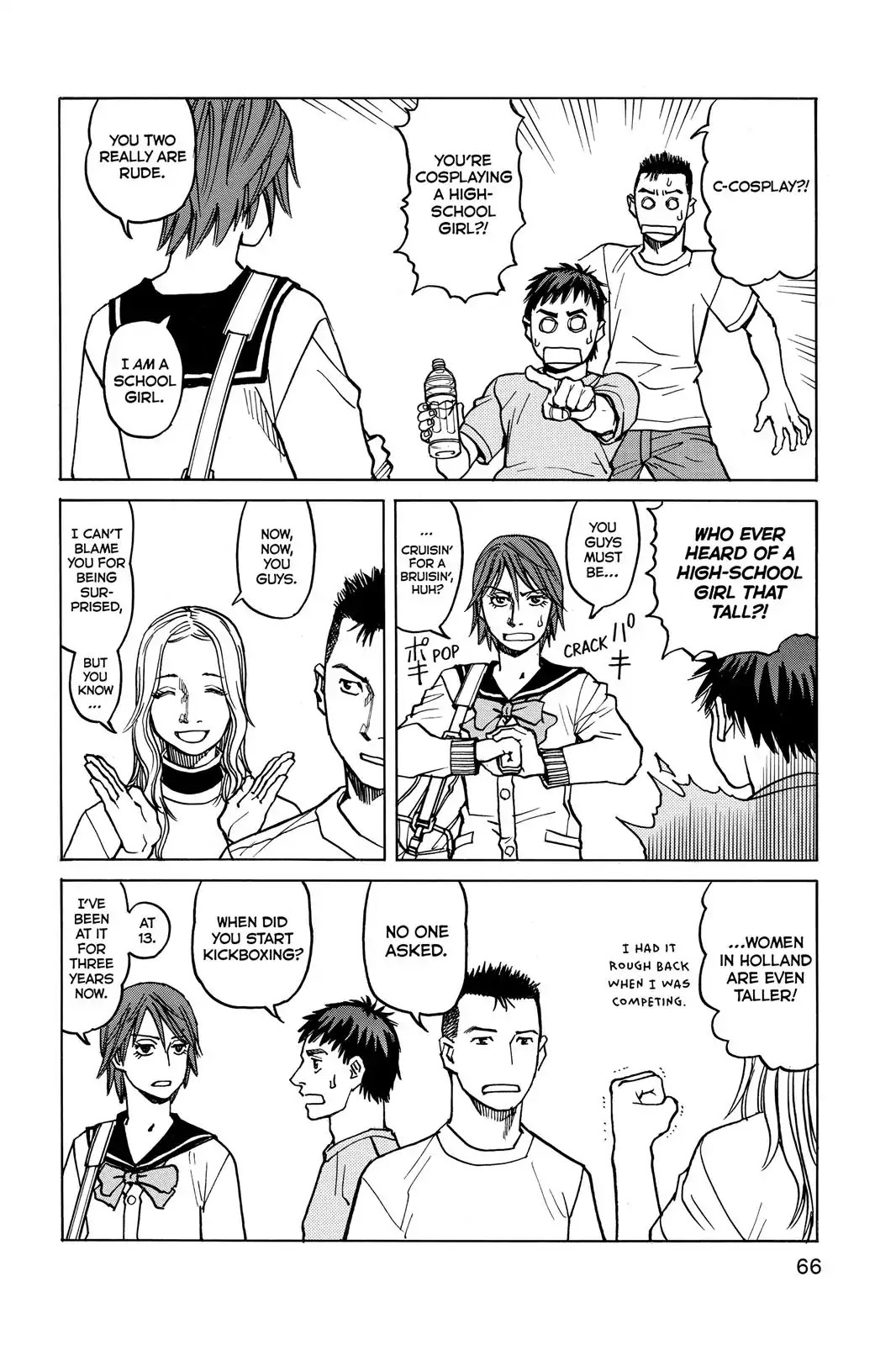 All-Rounder Meguru Chapter 12 page 10 - Chapter 12: The "Strikes" Of "Strikes", Throws, And Submissions (Part 3)