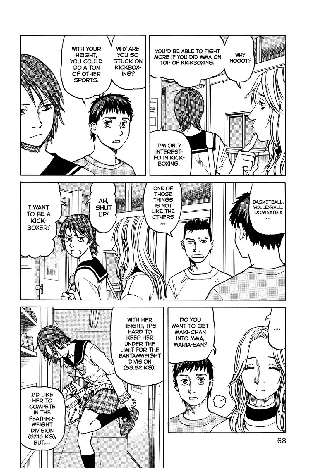 All-Rounder Meguru Chapter 12 page 12 - Chapter 12: The "Strikes" Of "Strikes", Throws, And Submissions (Part 3)