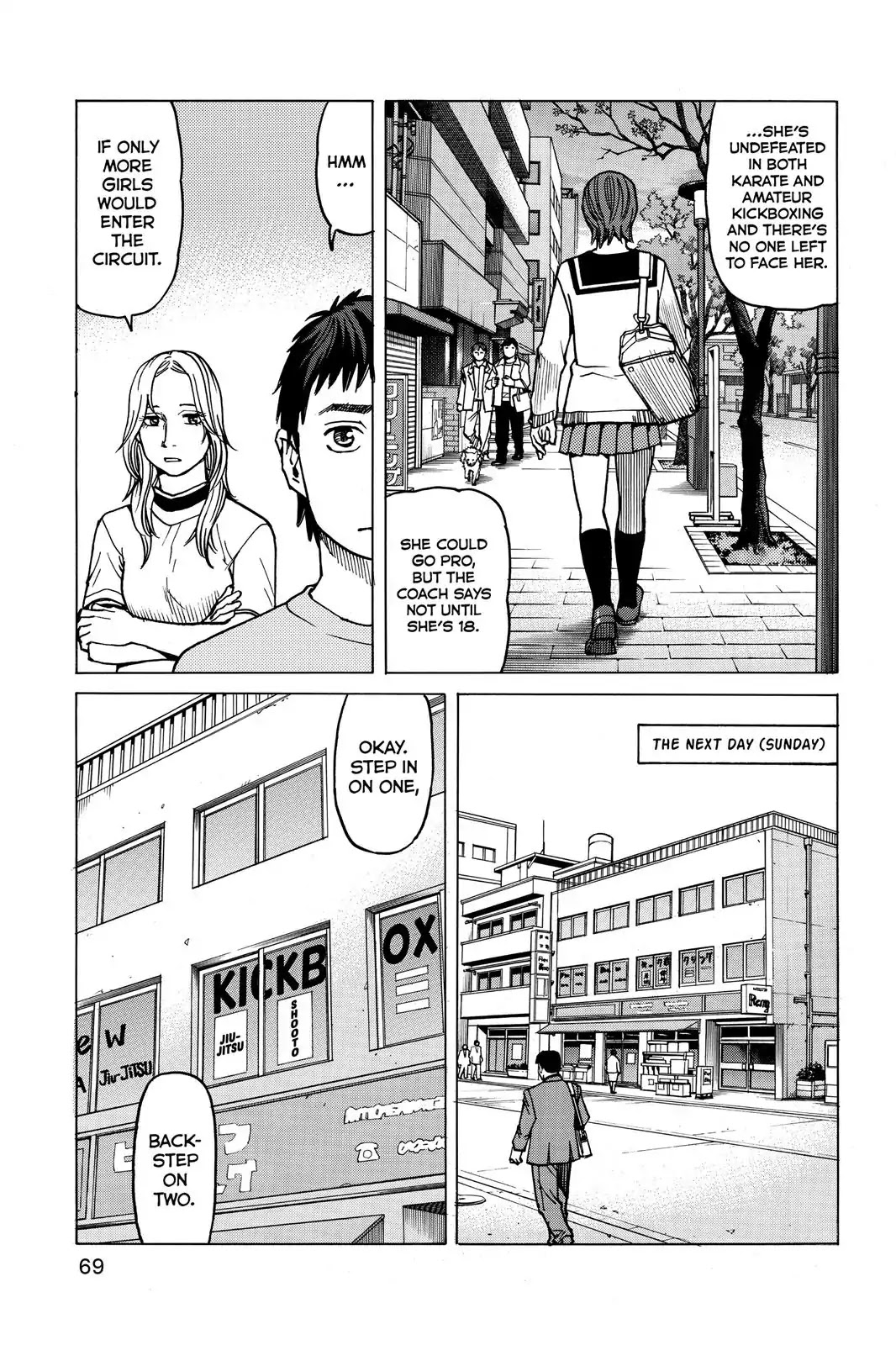 All-Rounder Meguru Chapter 12 page 13 - Chapter 12: The "Strikes" Of "Strikes", Throws, And Submissions (Part 3)