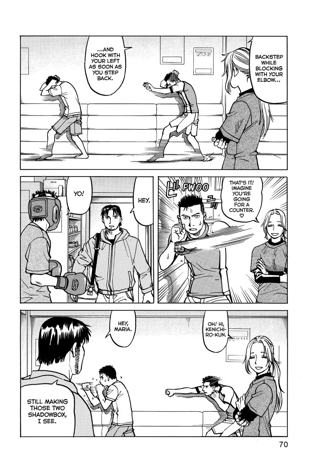 All-Rounder Meguru Chapter 12 page 14 - Chapter 12: The "Strikes" Of "Strikes", Throws, And Submissions (Part 3)