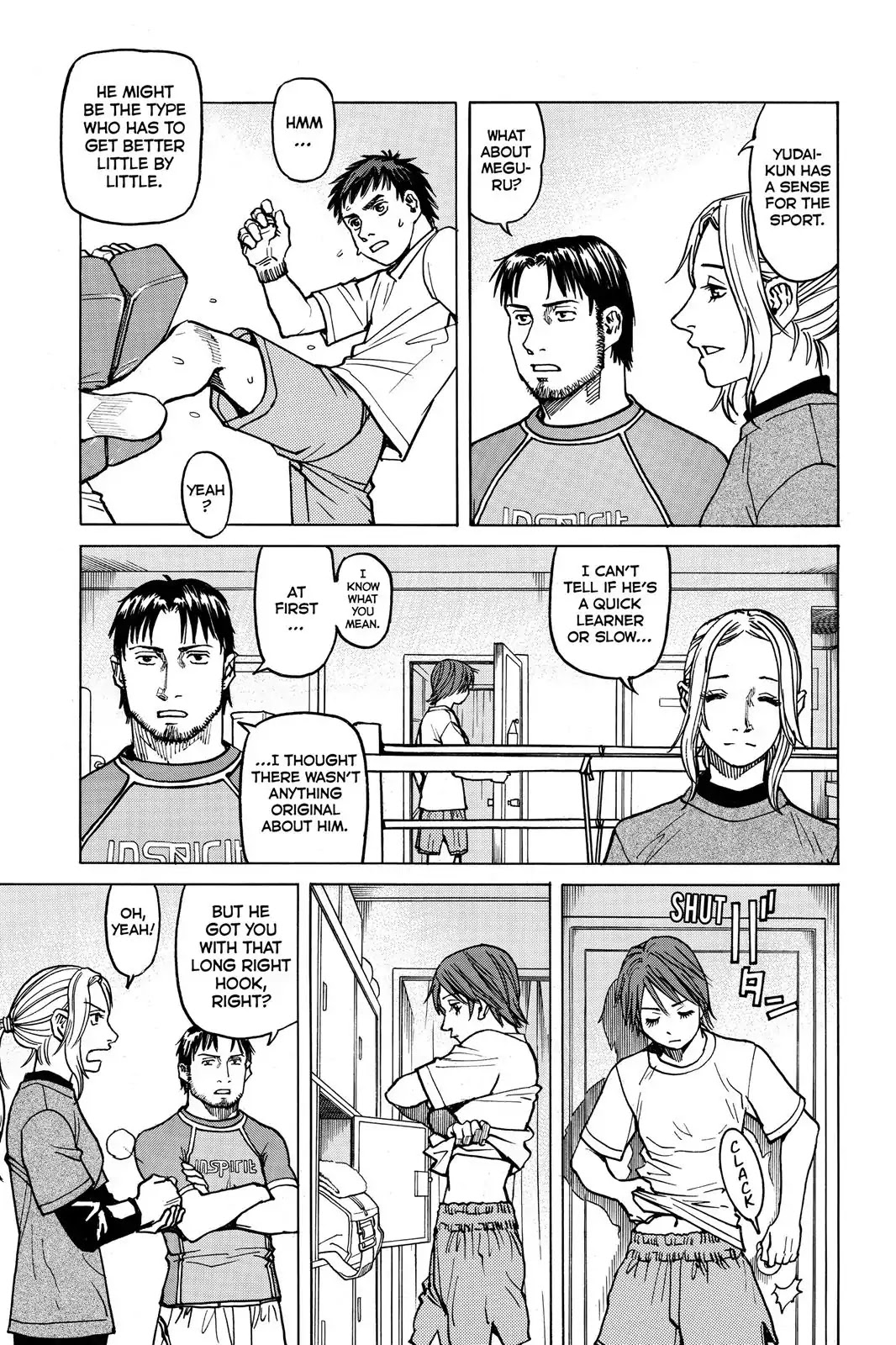 All-Rounder Meguru Chapter 12 page 17 - Chapter 12: The "Strikes" Of "Strikes", Throws, And Submissions (Part 3)