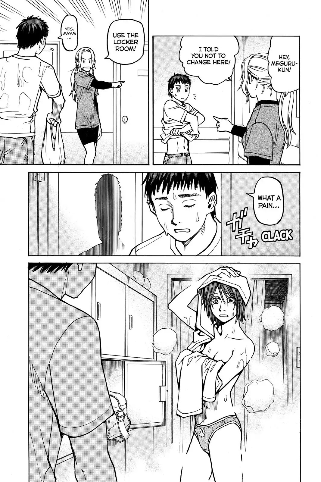 All-Rounder Meguru Chapter 12 page 19 - Chapter 12: The "Strikes" Of "Strikes", Throws, And Submissions (Part 3)