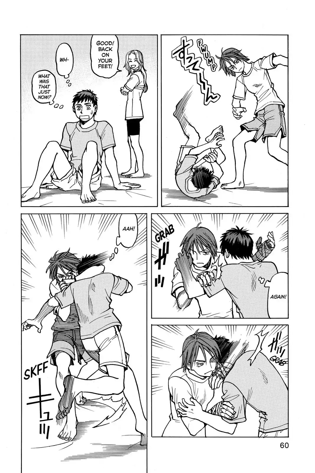All-Rounder Meguru Chapter 12 page 4 - Chapter 12: The "Strikes" Of "Strikes", Throws, And Submissions (Part 3)