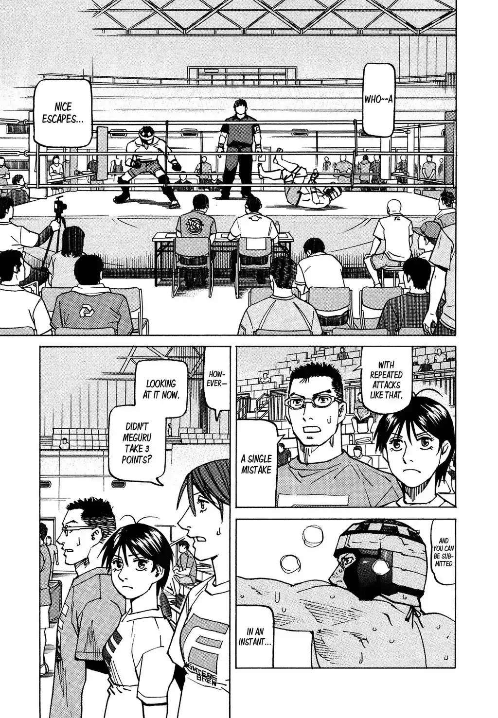All-Rounder Meguru Chapter 127 page 14 - Chapter 127: Leg Lock Hell - Appetizer