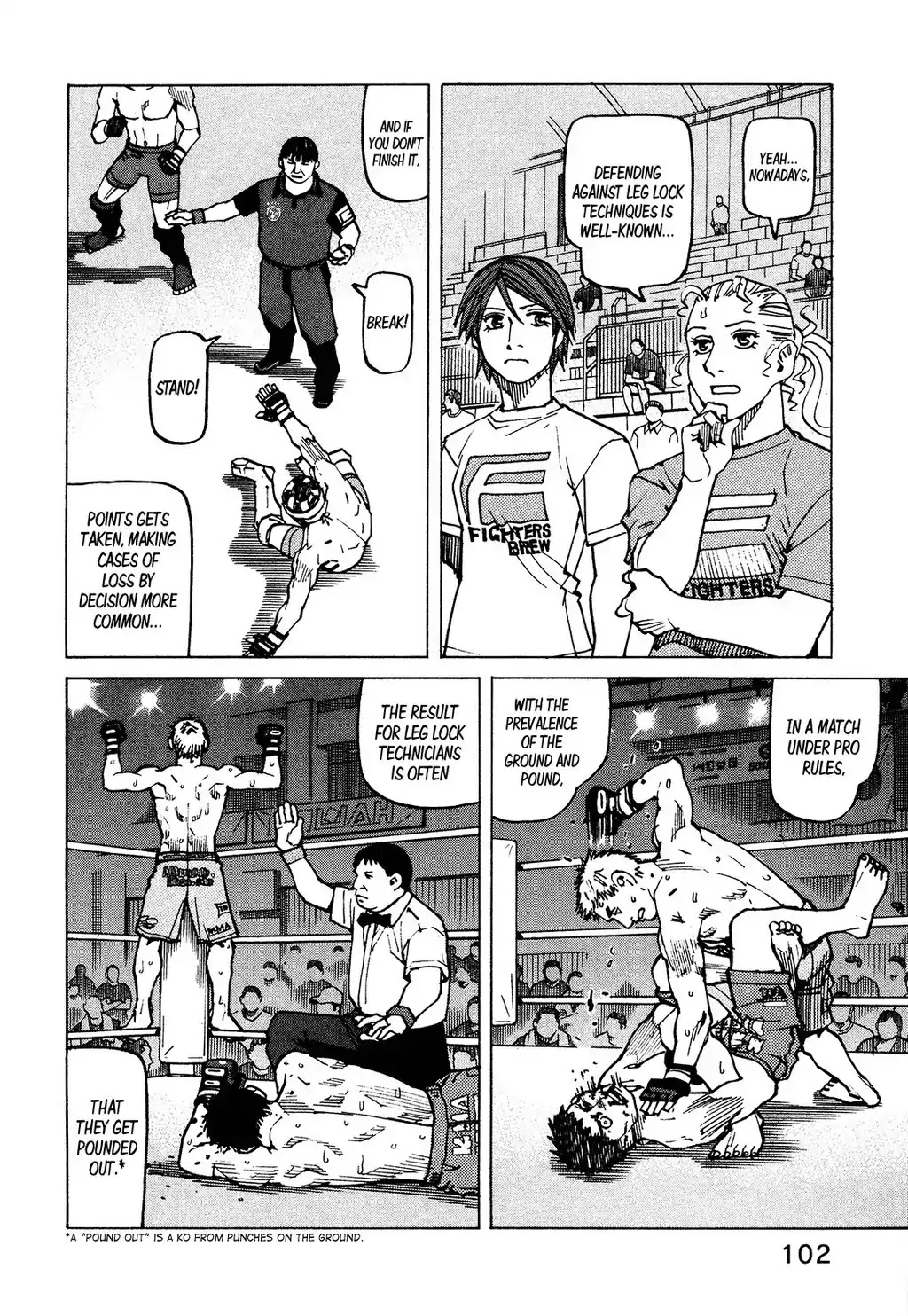 All-Rounder Meguru Chapter 127 page 15 - Chapter 127: Leg Lock Hell - Appetizer