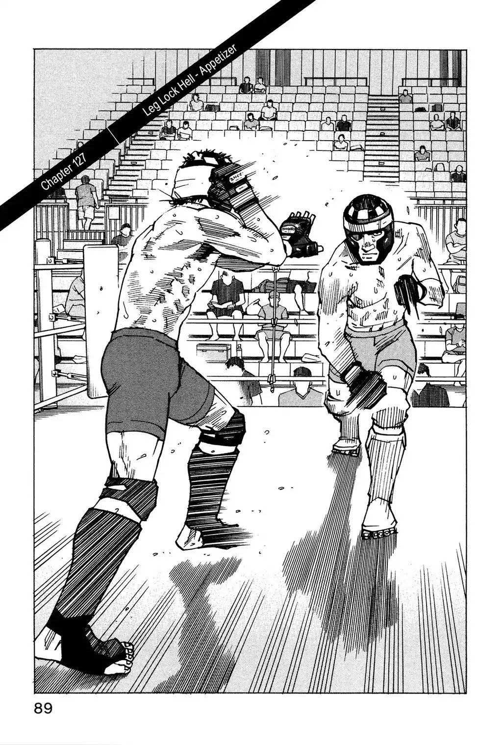 All-Rounder Meguru Chapter 127 page 2 - Chapter 127: Leg Lock Hell - Appetizer