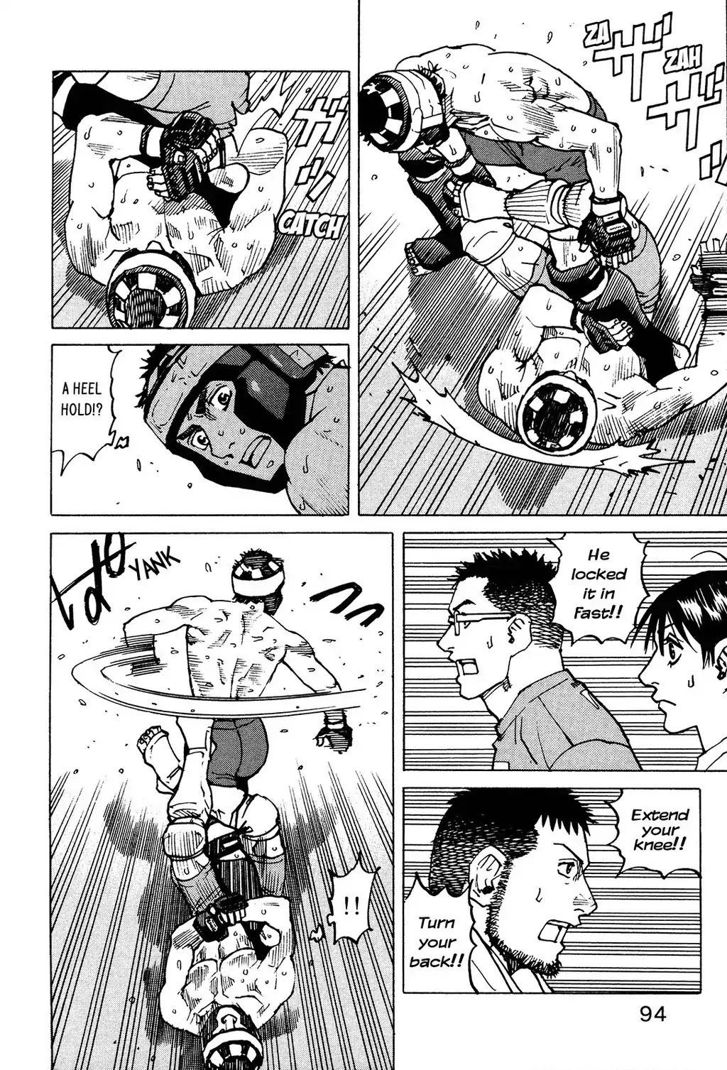 All-Rounder Meguru Chapter 127 page 7 - Chapter 127: Leg Lock Hell - Appetizer