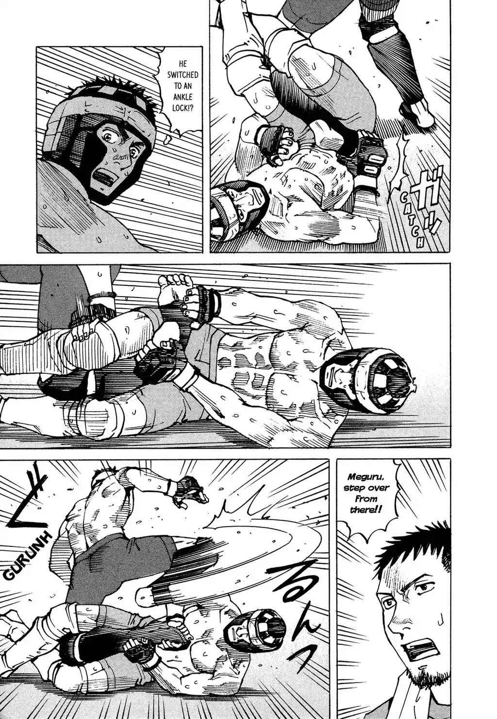 All-Rounder Meguru Chapter 127 page 8 - Chapter 127: Leg Lock Hell - Appetizer