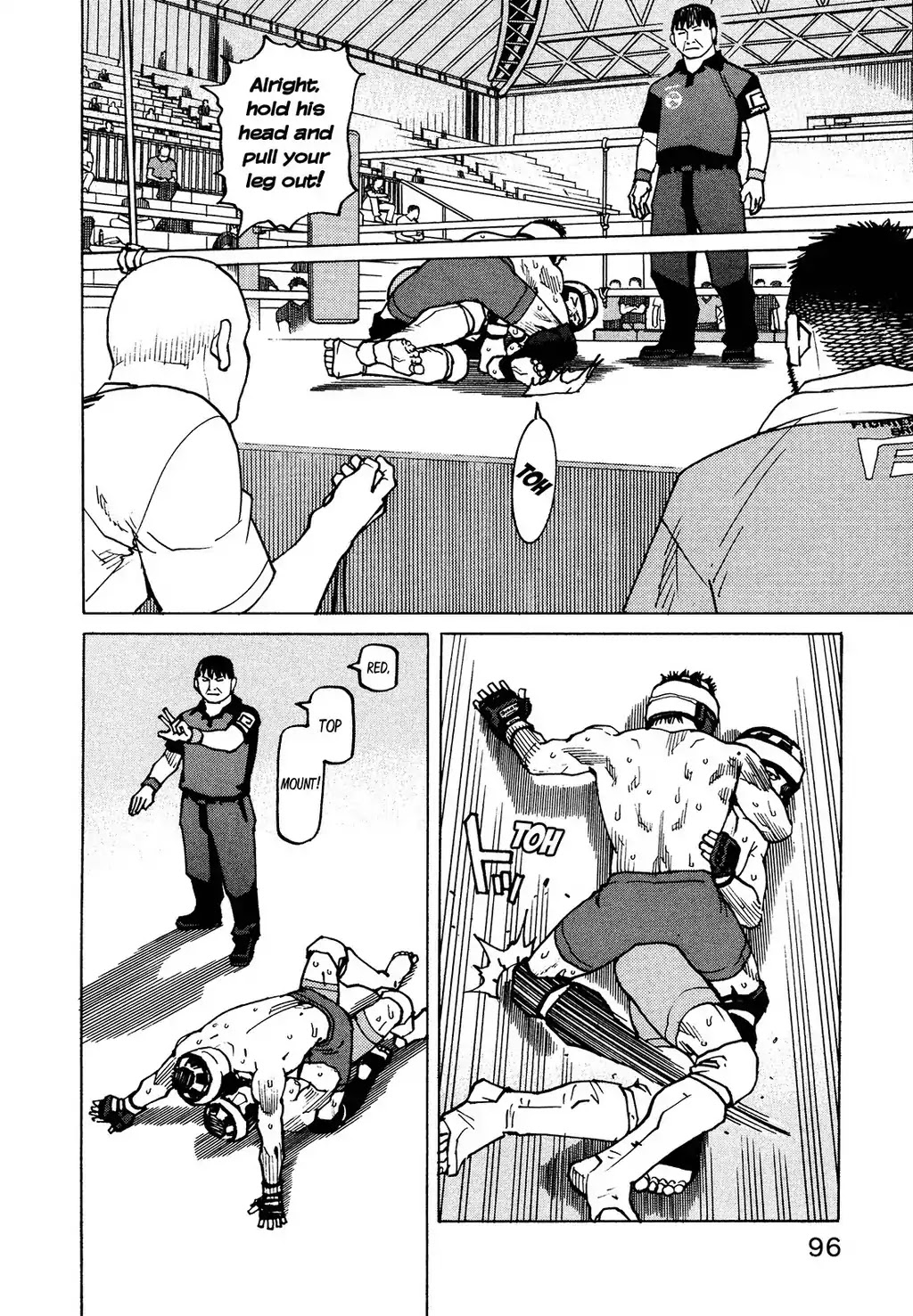 All-Rounder Meguru Chapter 127 page 9 - Chapter 127: Leg Lock Hell - Appetizer