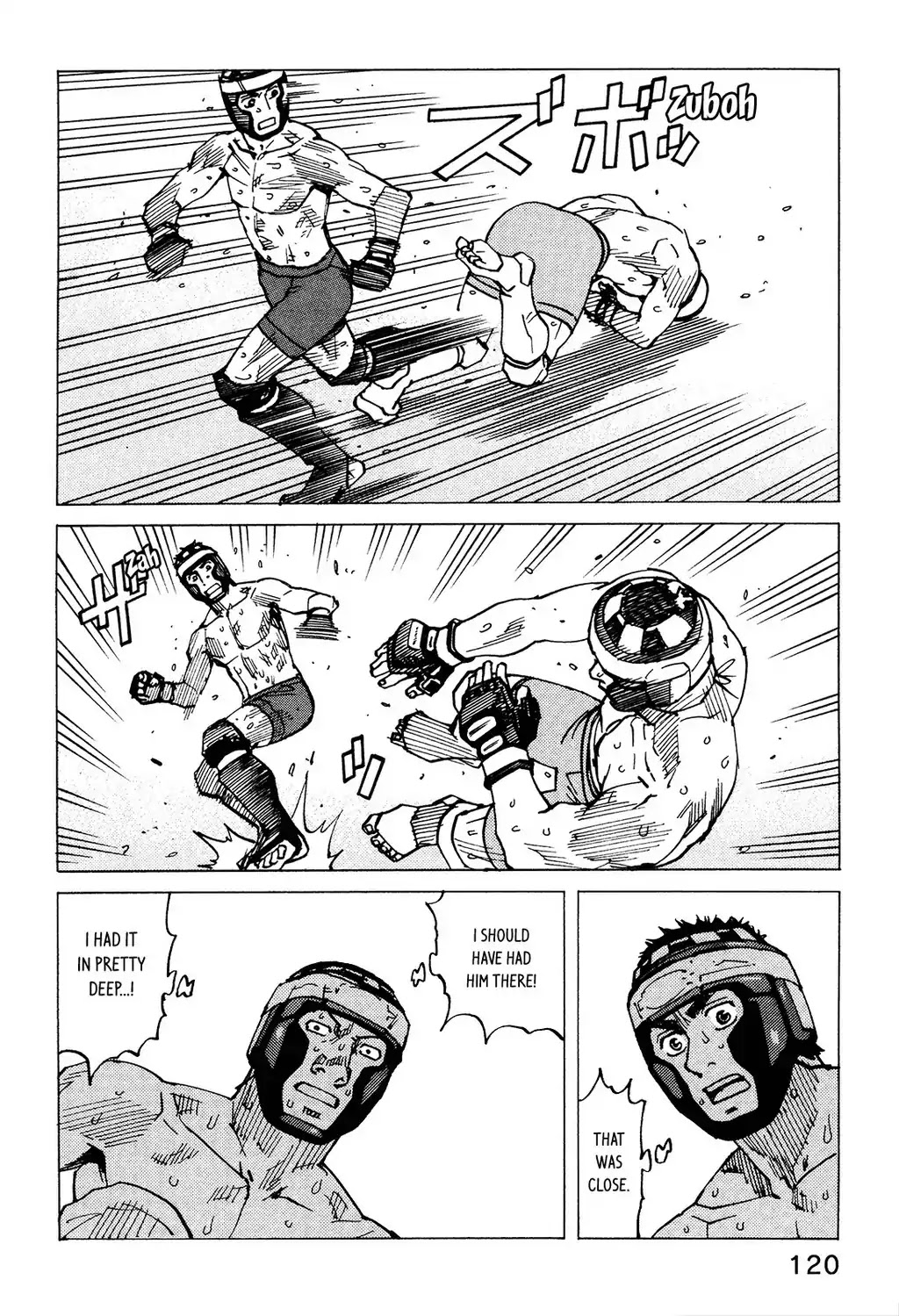 All-Rounder Meguru Chapter 128 page 13 - Chapter 128: Leg Lock Hell - Main Course