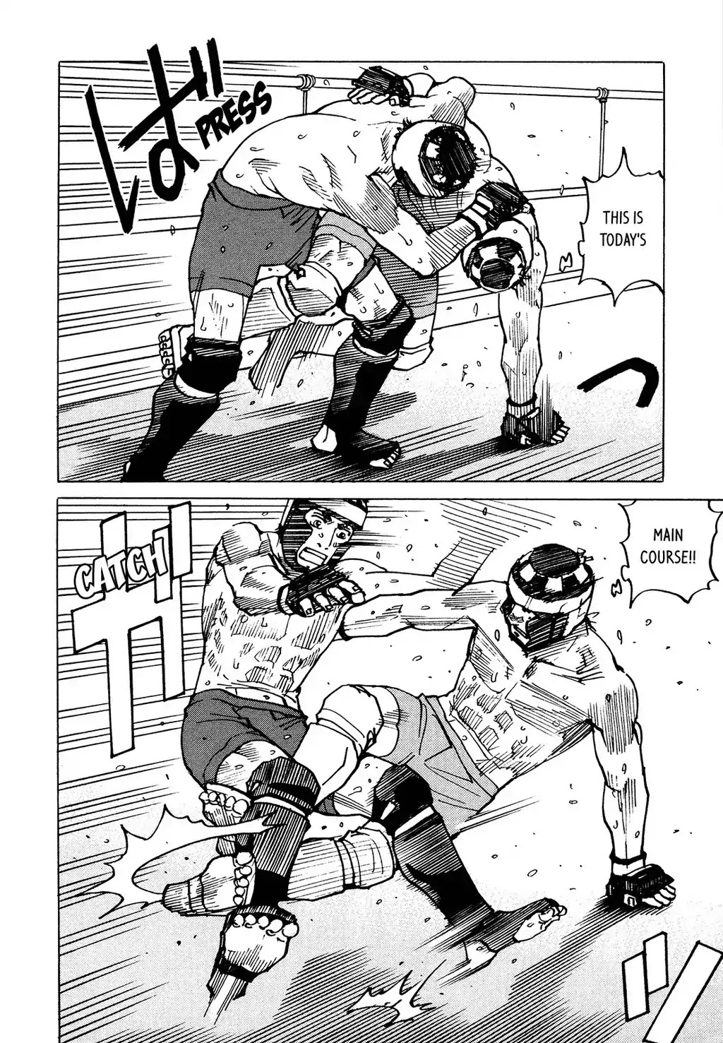 All-Rounder Meguru Chapter 128 page 21 - Chapter 128: Leg Lock Hell - Main Course