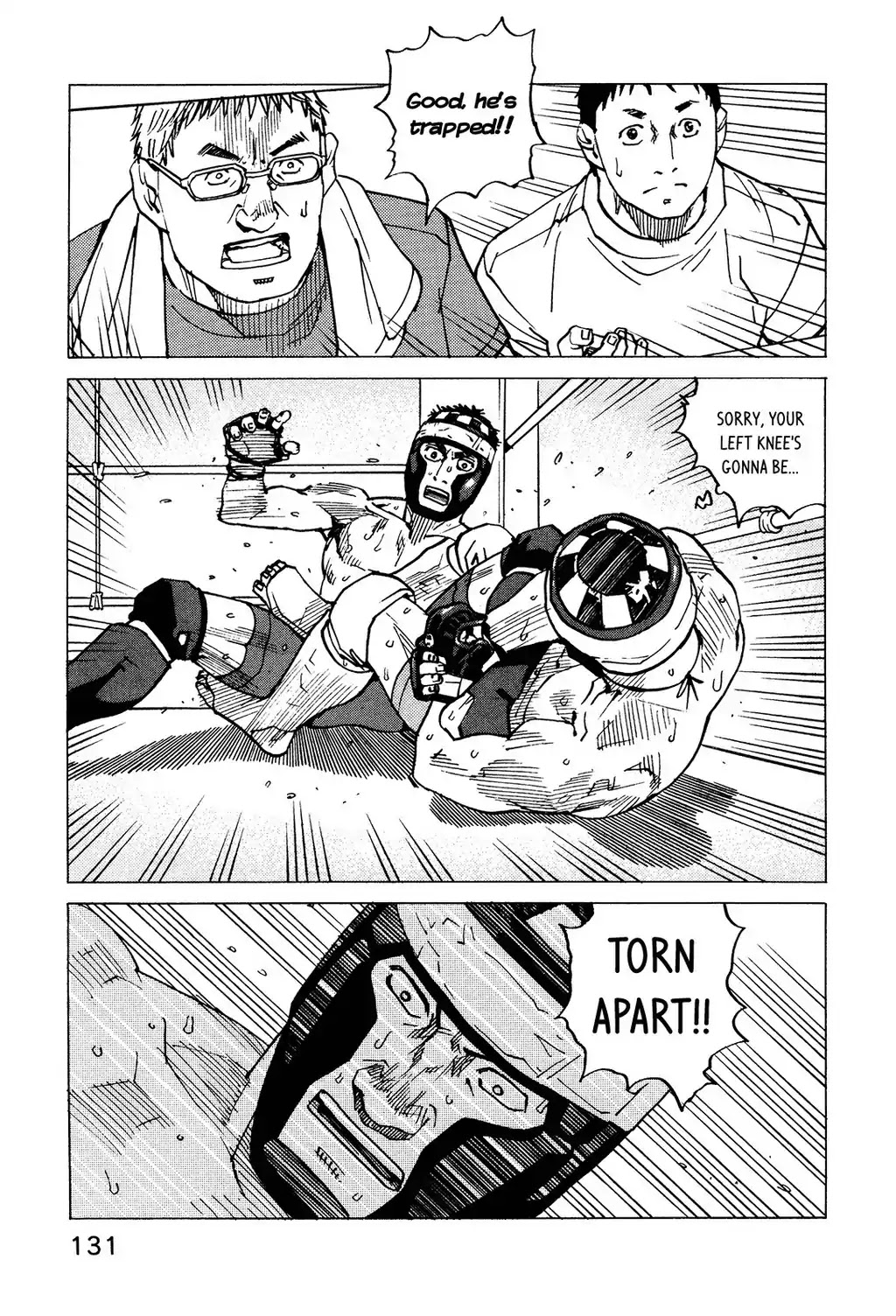 All-Rounder Meguru Chapter 128 page 24 - Chapter 128: Leg Lock Hell - Main Course