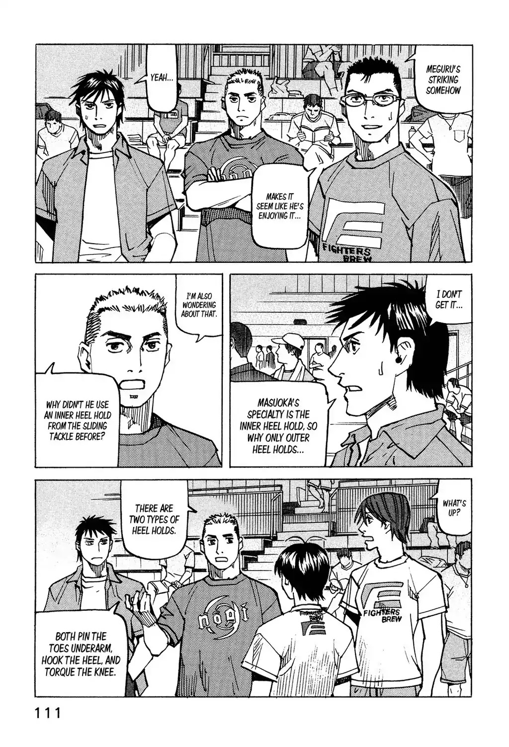 All-Rounder Meguru Chapter 128 page 4 - Chapter 128: Leg Lock Hell - Main Course