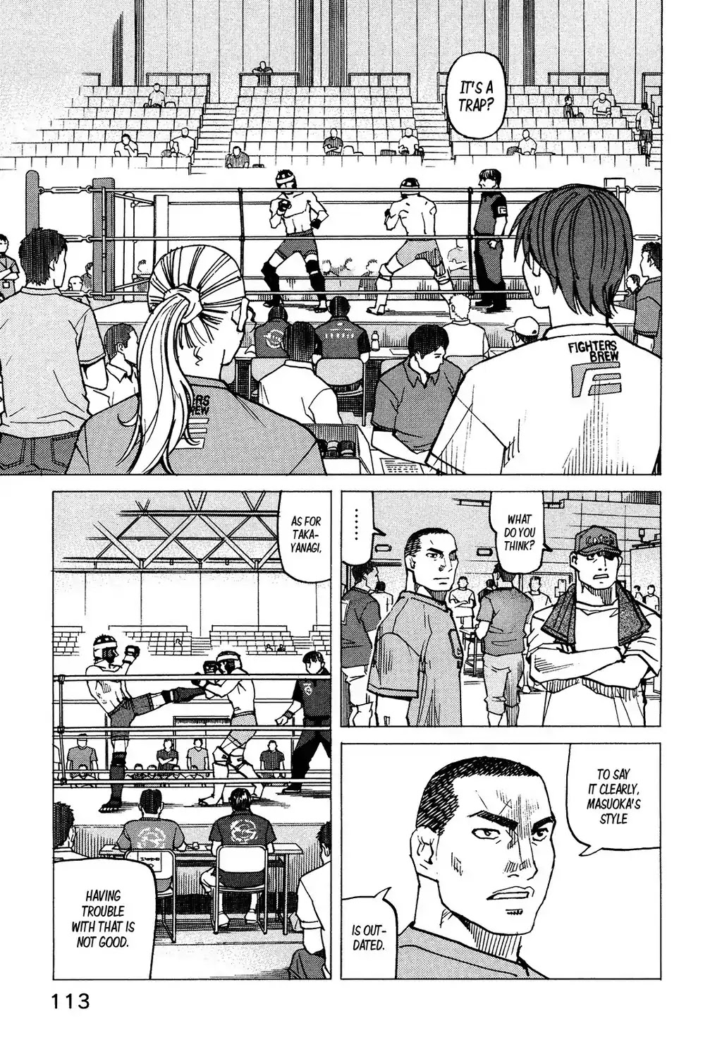 All-Rounder Meguru Chapter 128 page 6 - Chapter 128: Leg Lock Hell - Main Course
