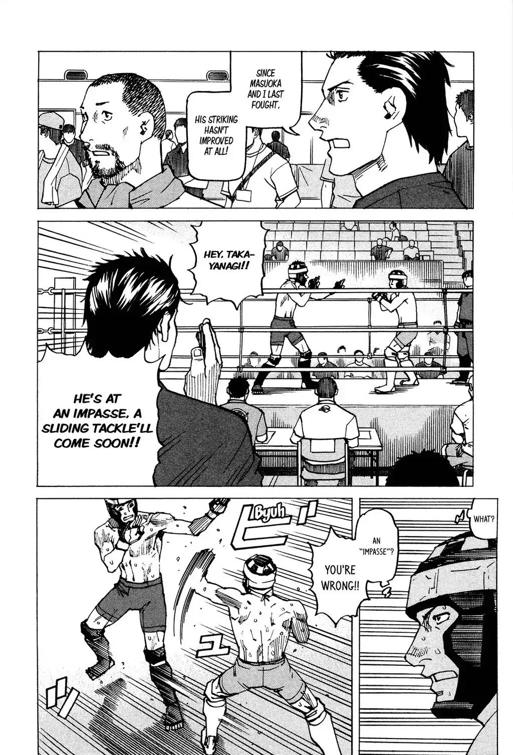 All-Rounder Meguru Chapter 128 page 7 - Chapter 128: Leg Lock Hell - Main Course
