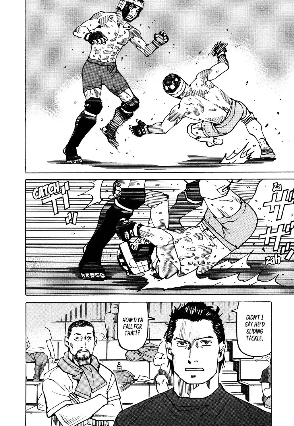 All-Rounder Meguru Chapter 128 page 9 - Chapter 128: Leg Lock Hell - Main Course