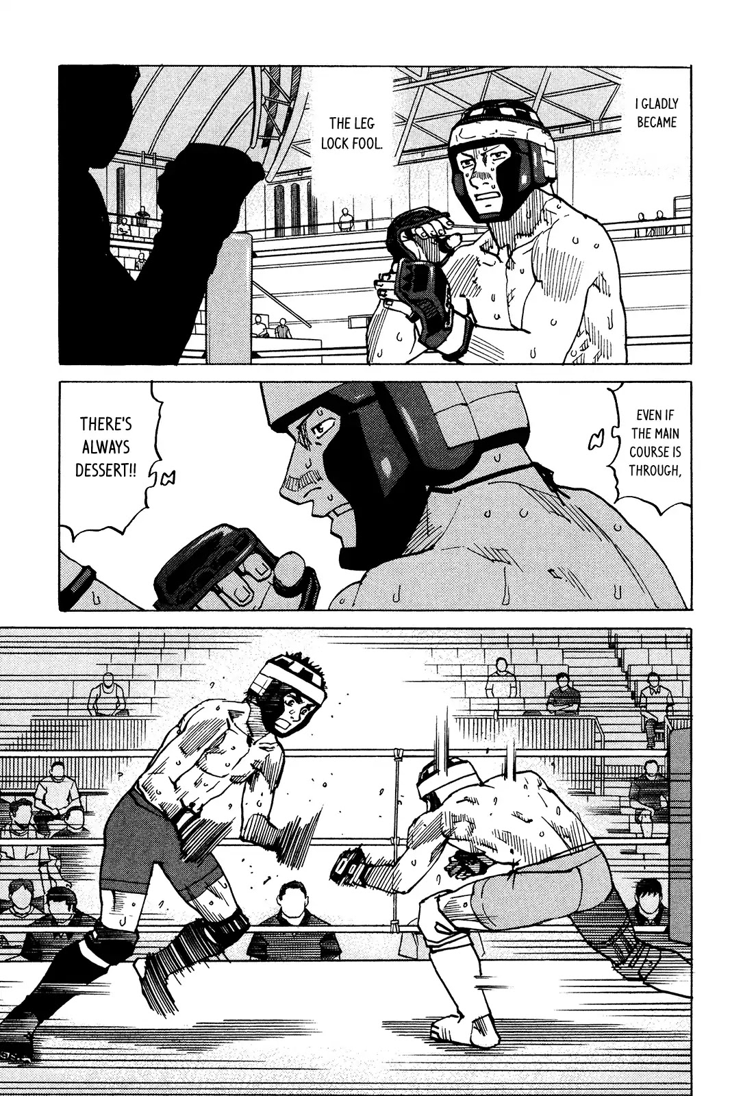 All-Rounder Meguru Chapter 129 page 12 - Chapter 129: Leg Lock Hell - Dessert