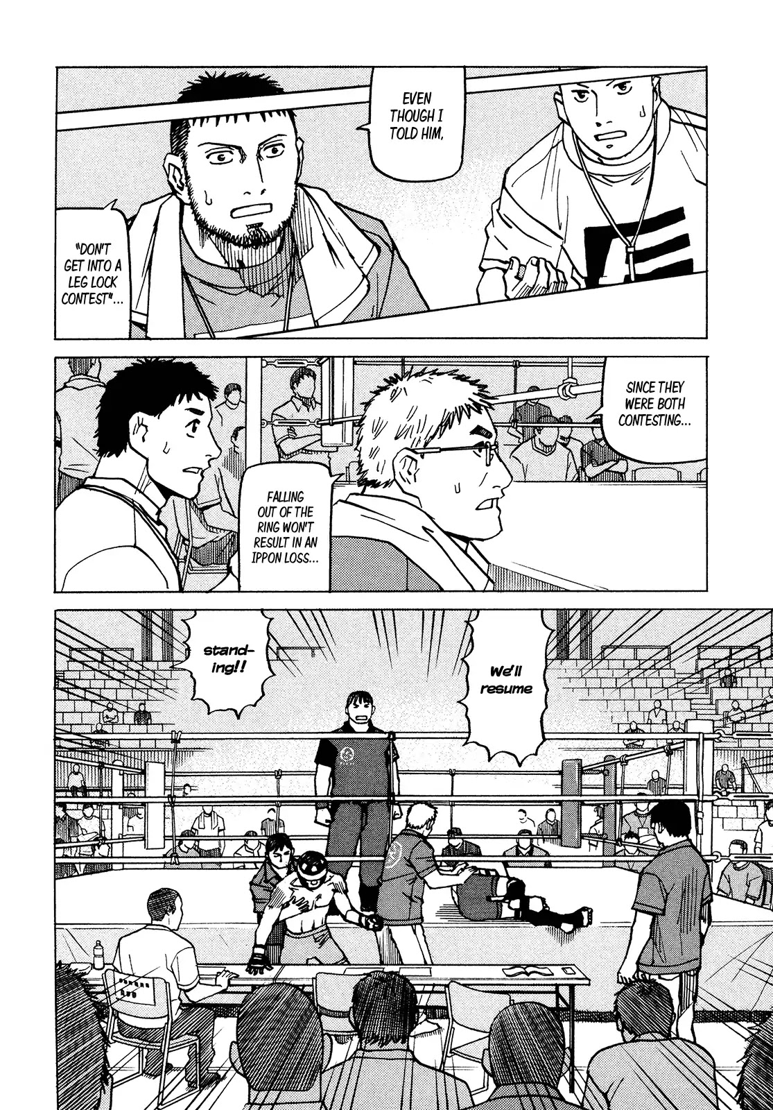 All-Rounder Meguru Chapter 129 page 7 - Chapter 129: Leg Lock Hell - Dessert