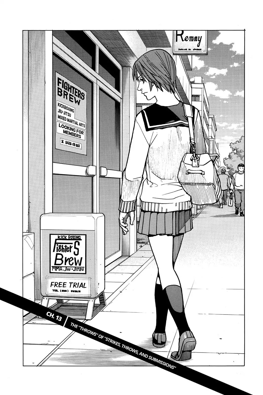 All-Rounder Meguru Chapter 13 page 1 - Chapter 13: The "Throws" Of "Strikes", Throws, And Submission"