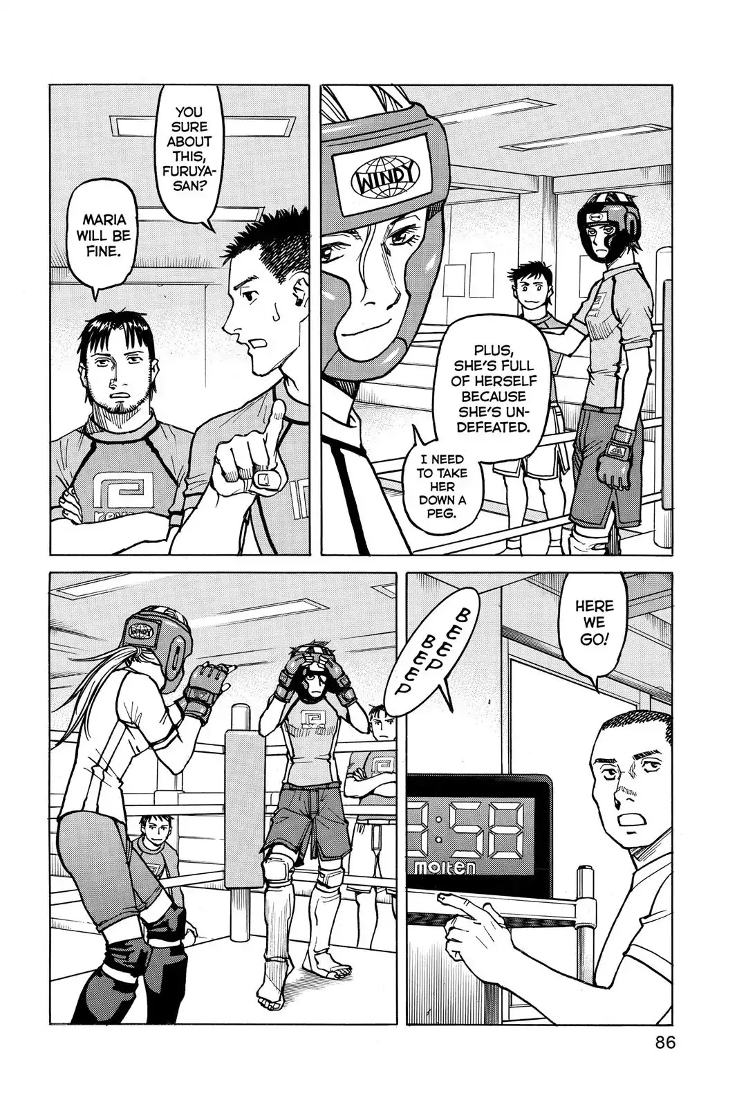 All-Rounder Meguru Chapter 13 page 10 - Chapter 13: The "Throws" Of "Strikes", Throws, And Submission"