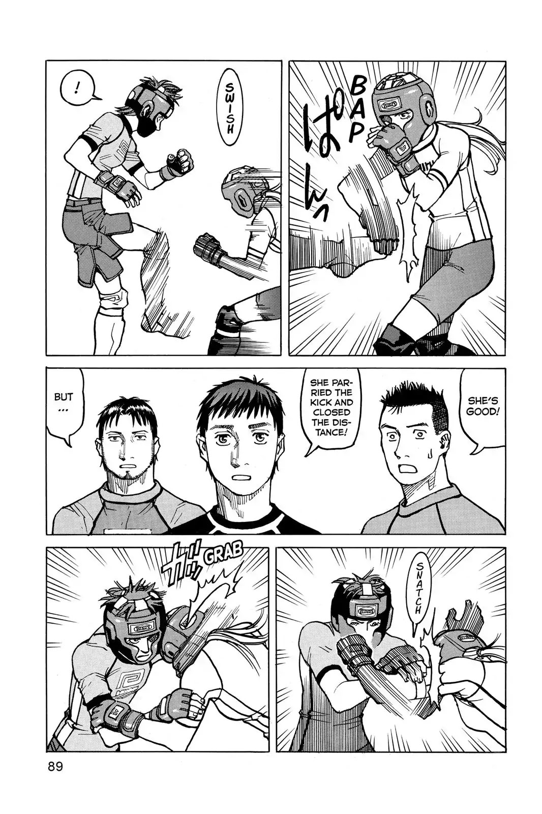 All-Rounder Meguru Chapter 13 page 13 - Chapter 13: The "Throws" Of "Strikes", Throws, And Submission"