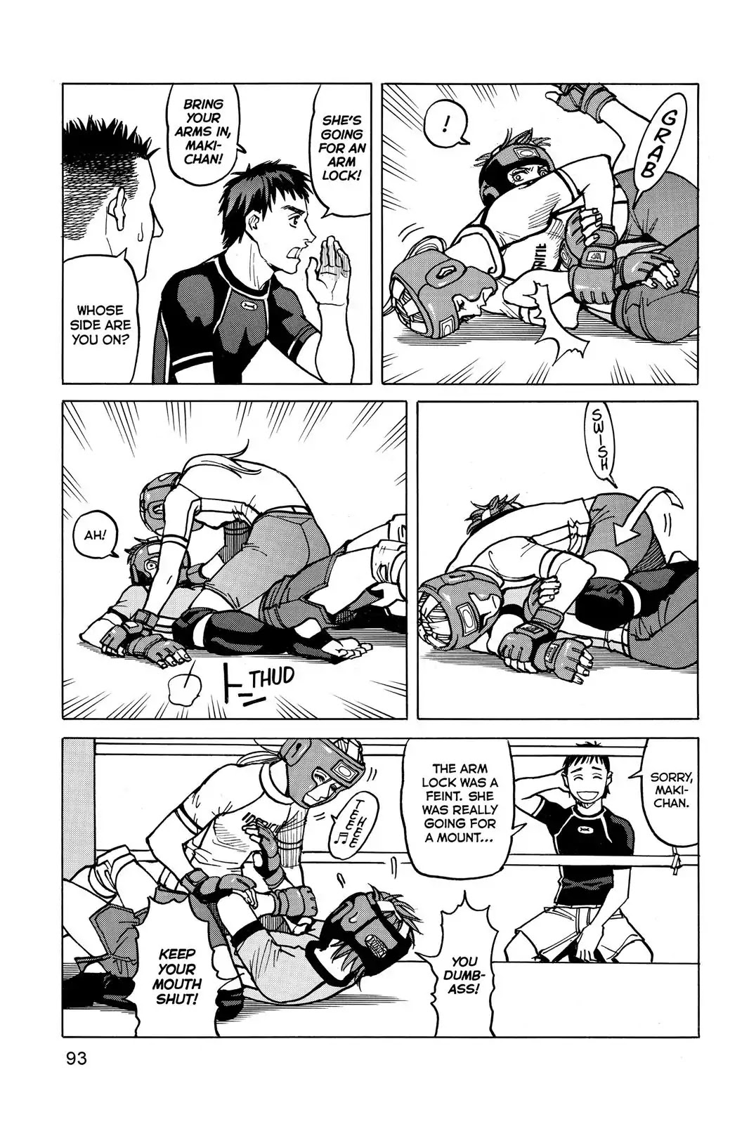 All-Rounder Meguru Chapter 13 page 17 - Chapter 13: The "Throws" Of "Strikes", Throws, And Submission"
