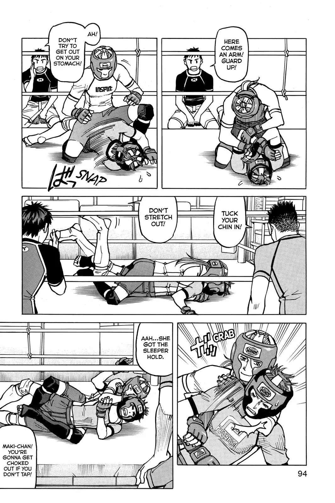 All-Rounder Meguru Chapter 13 page 18 - Chapter 13: The "Throws" Of "Strikes", Throws, And Submission"