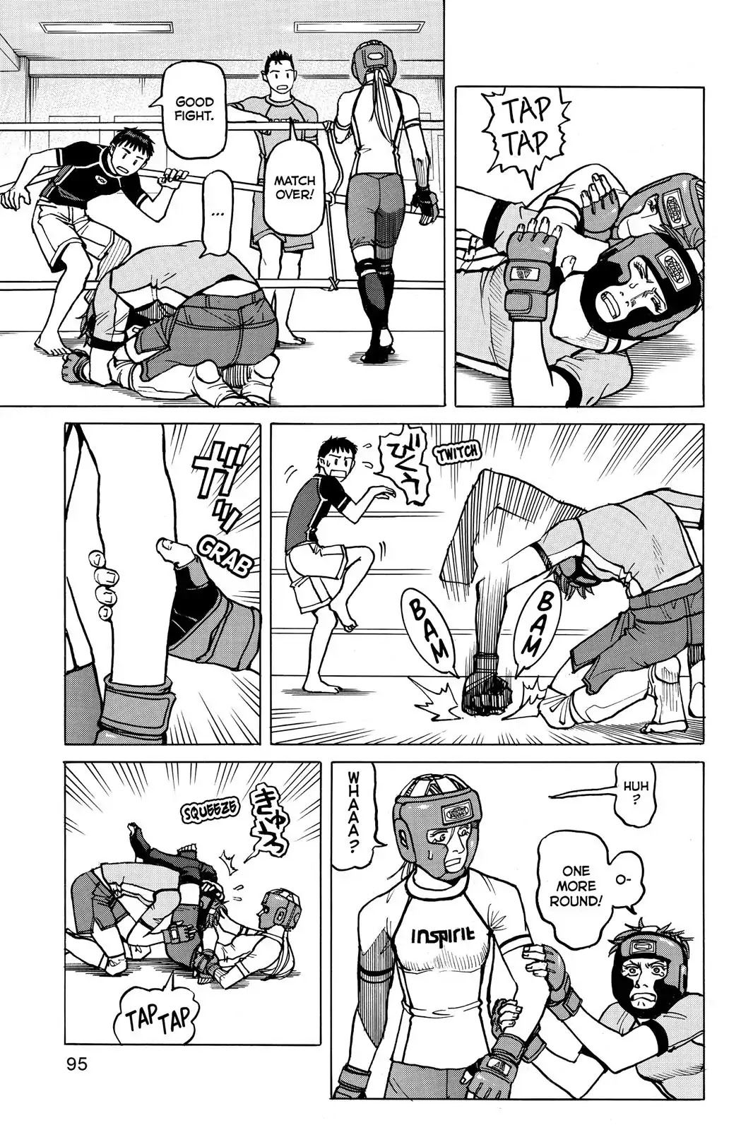 All-Rounder Meguru Chapter 13 page 19 - Chapter 13: The "Throws" Of "Strikes", Throws, And Submission"