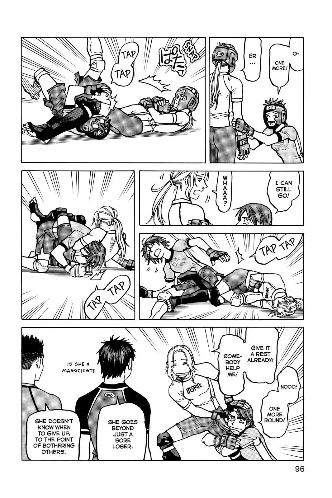 All-Rounder Meguru Chapter 13 page 20 - Chapter 13: The "Throws" Of "Strikes", Throws, And Submission"