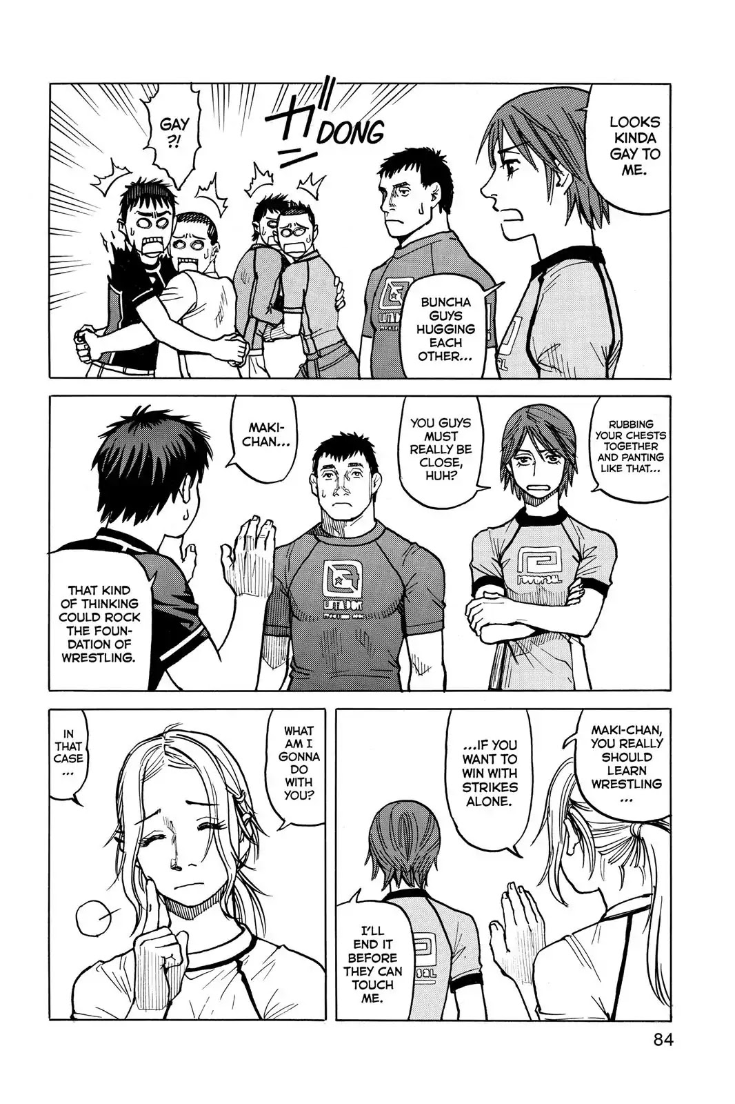All-Rounder Meguru Chapter 13 page 8 - Chapter 13: The "Throws" Of "Strikes", Throws, And Submission"