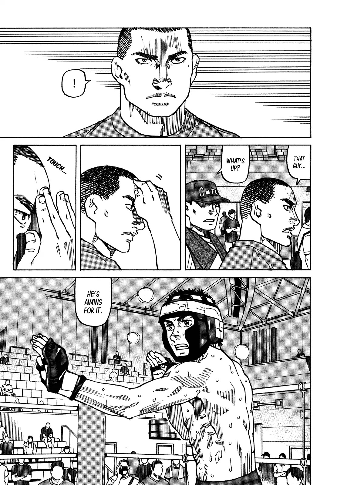 All-Rounder Meguru Chapter 130 page 12 - Chapter 130: Leg Lock Fool