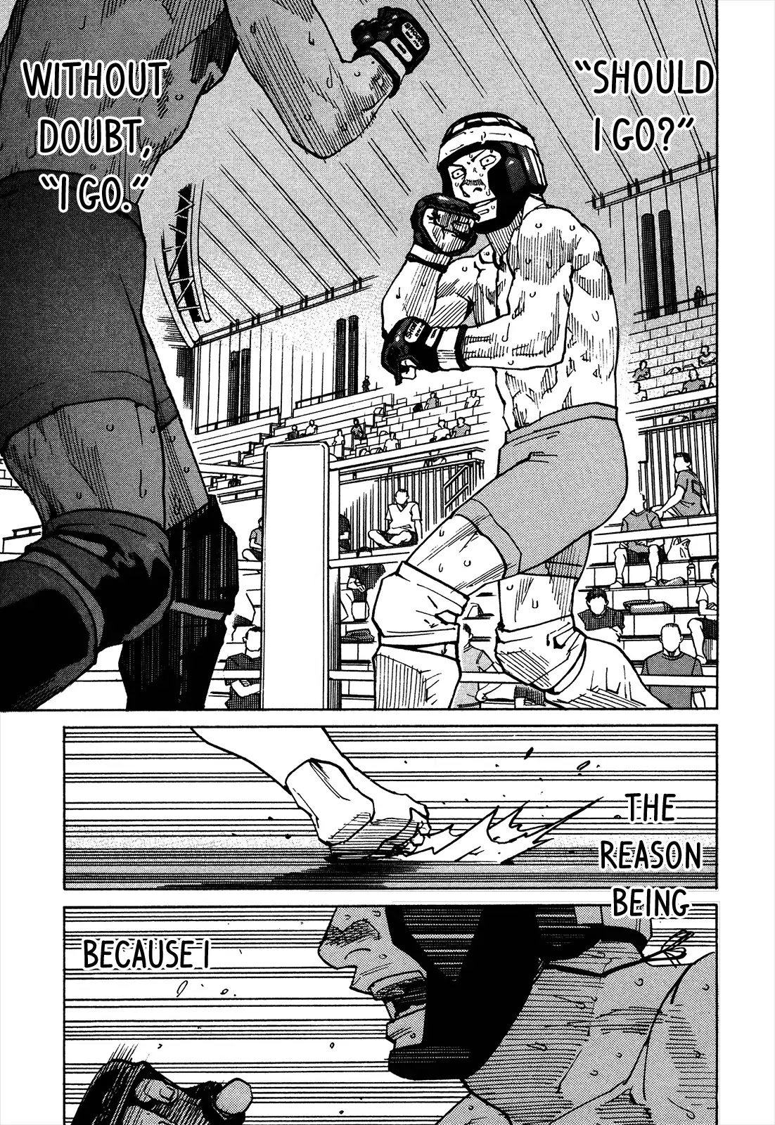 All-Rounder Meguru Chapter 130 page 14 - Chapter 130: Leg Lock Fool