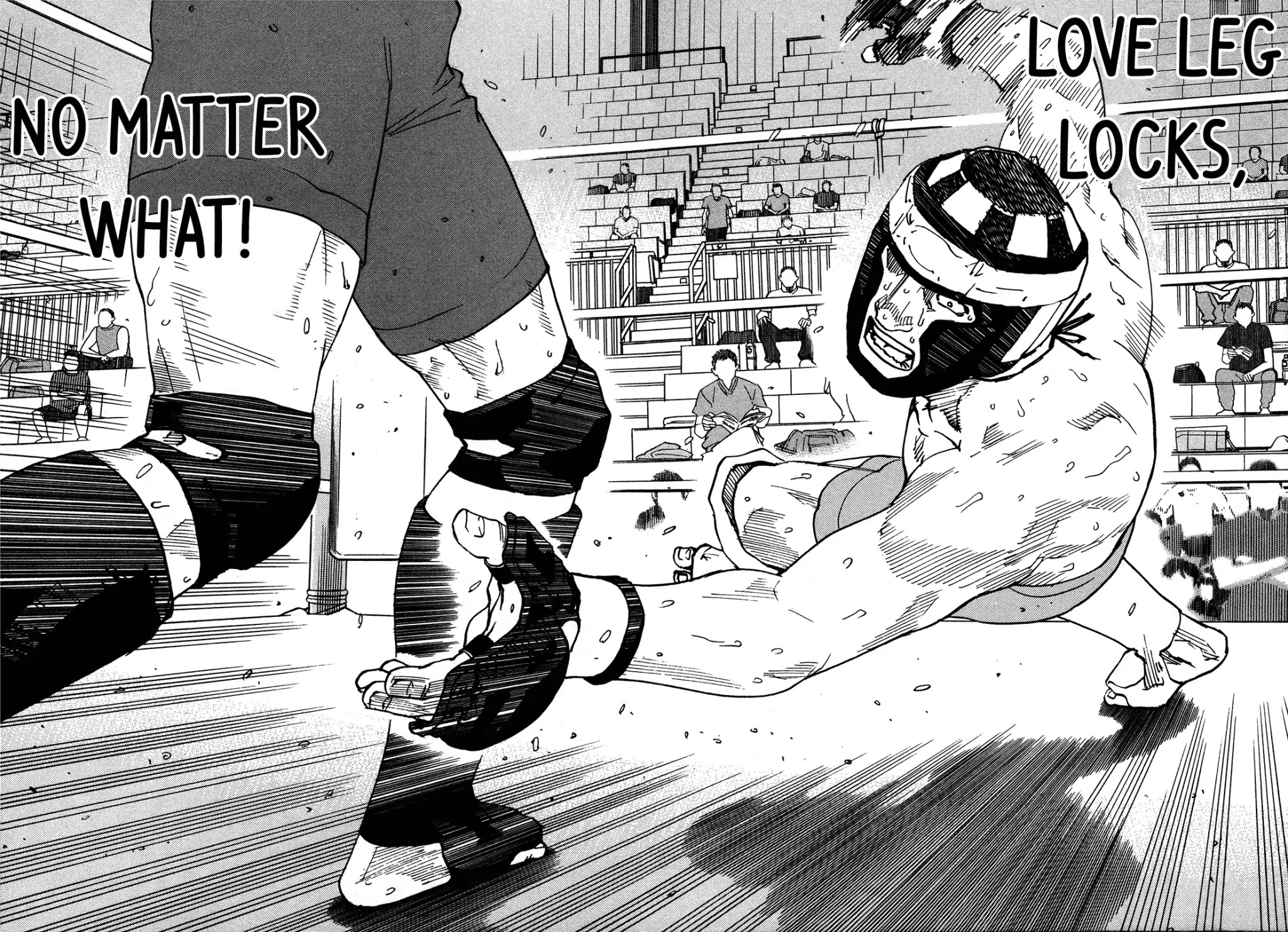 All-Rounder Meguru Chapter 130 page 15 - Chapter 130: Leg Lock Fool
